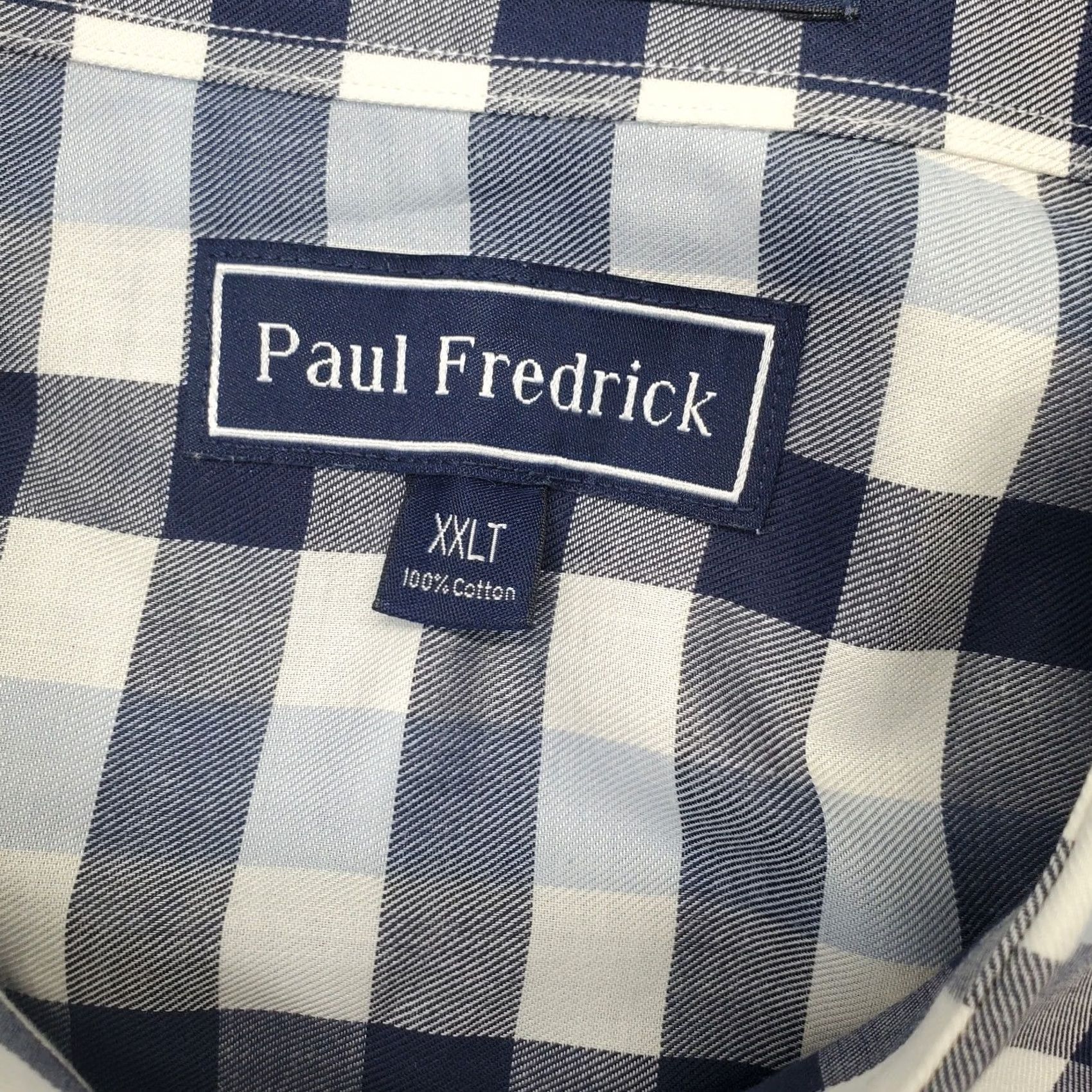 Vintage Paul Fredrick Casual Shirt Mens XXLT Multi Plaid Long Sleeve Button Up Size US XXL / EU 58 / 5 - 6 Thumbnail