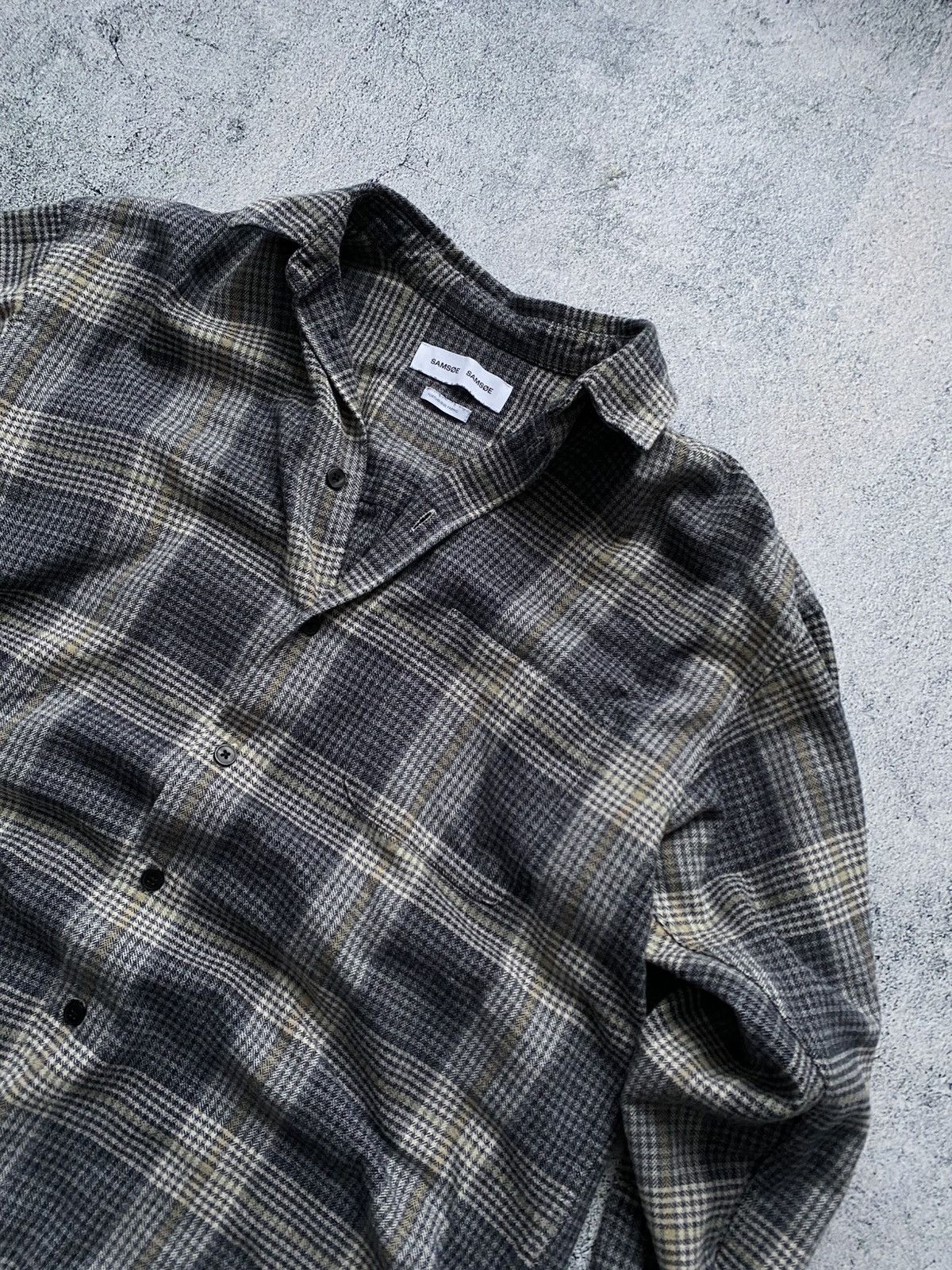 Samsoe Samsoe Rare Samsoe Samsoe Oversized Buttons Up Hype Over shirt Size US M / EU 48-50 / 2 - 7 Thumbnail