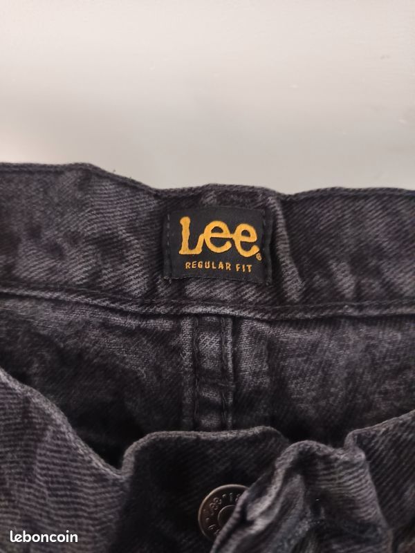 Lee Lee regular fit Pant - Black - Men Size US 28 / EU 44 - 3 Thumbnail