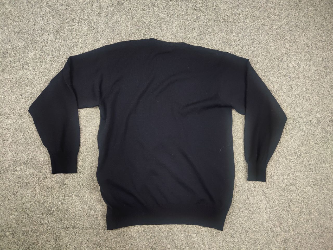 Vintage Navica Of Scotland Monn Vintage Navy Wool Pullover Sweater Size US L / EU 52-54 / 3 - 10 Thumbnail