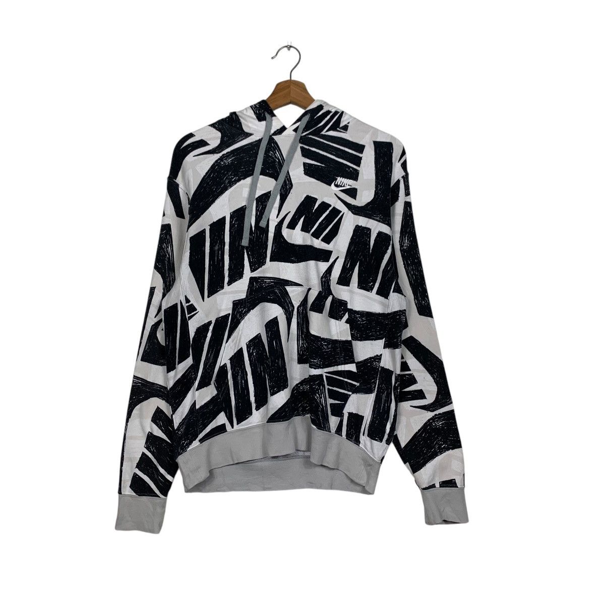 Nike NIKE All Over Print Pullover Hoodies Sweatshirt #1768-C78 Size US S / EU 44-46 / 1 - 10 Thumbnail
