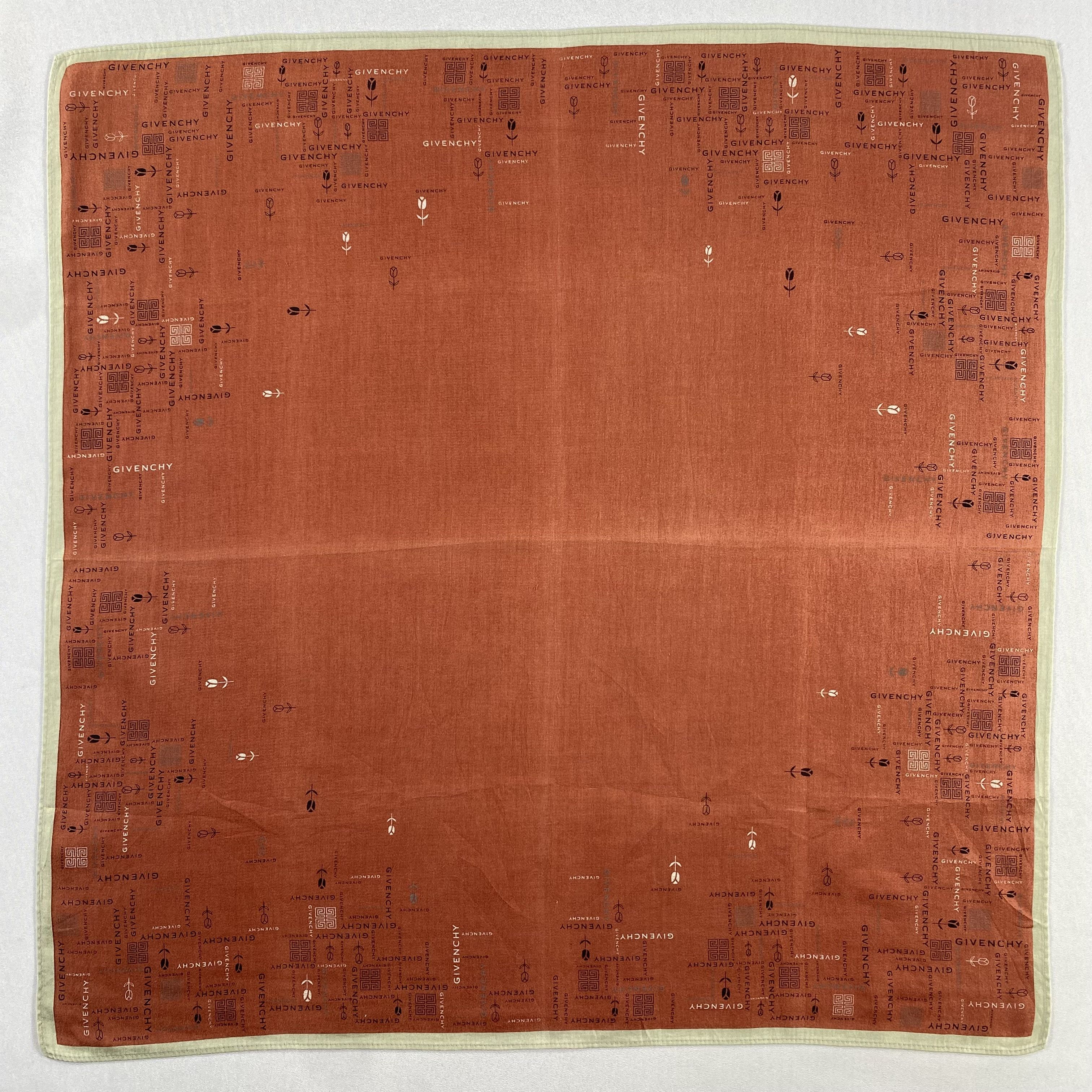 Vintage Givenchy Bandana/ Handkerchief / Neckerchief-P549 Size ONE SIZE - 1 Thumbnail