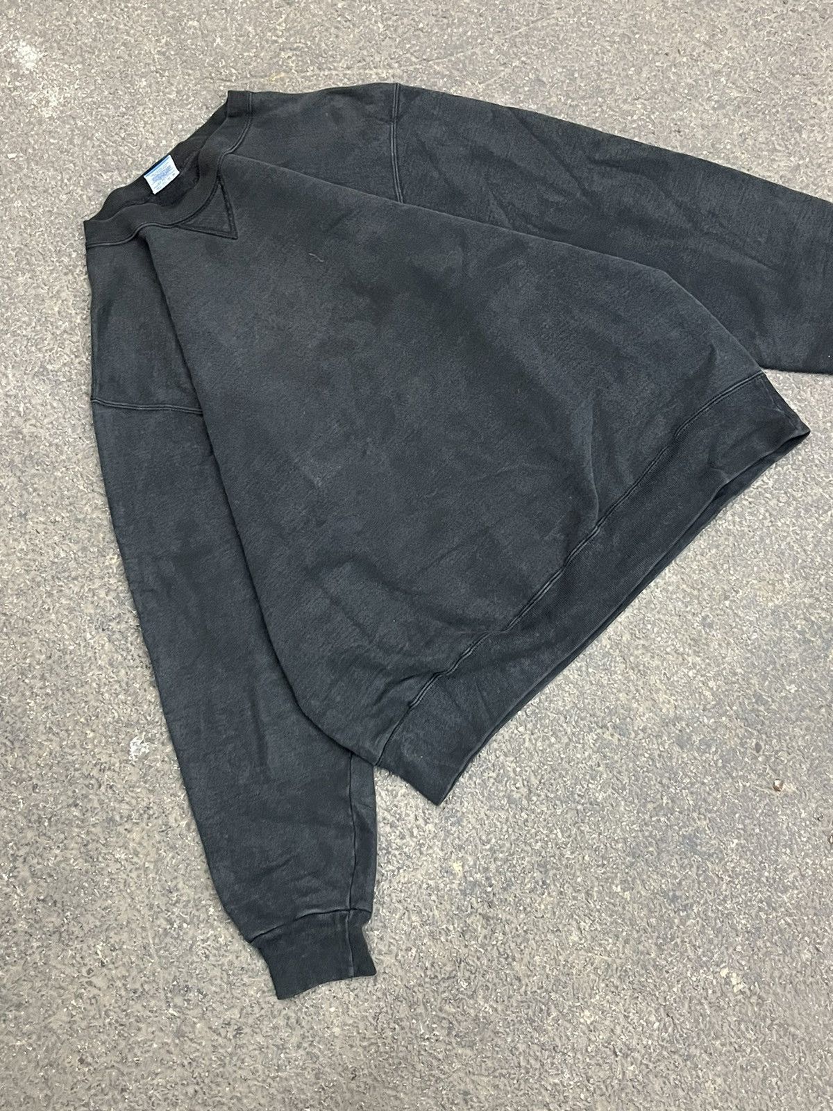 Champion × Vintage Champion 90s blank sweatshirt black vintage hype skater Size US XL / EU 56 / 4 - 4 Thumbnail