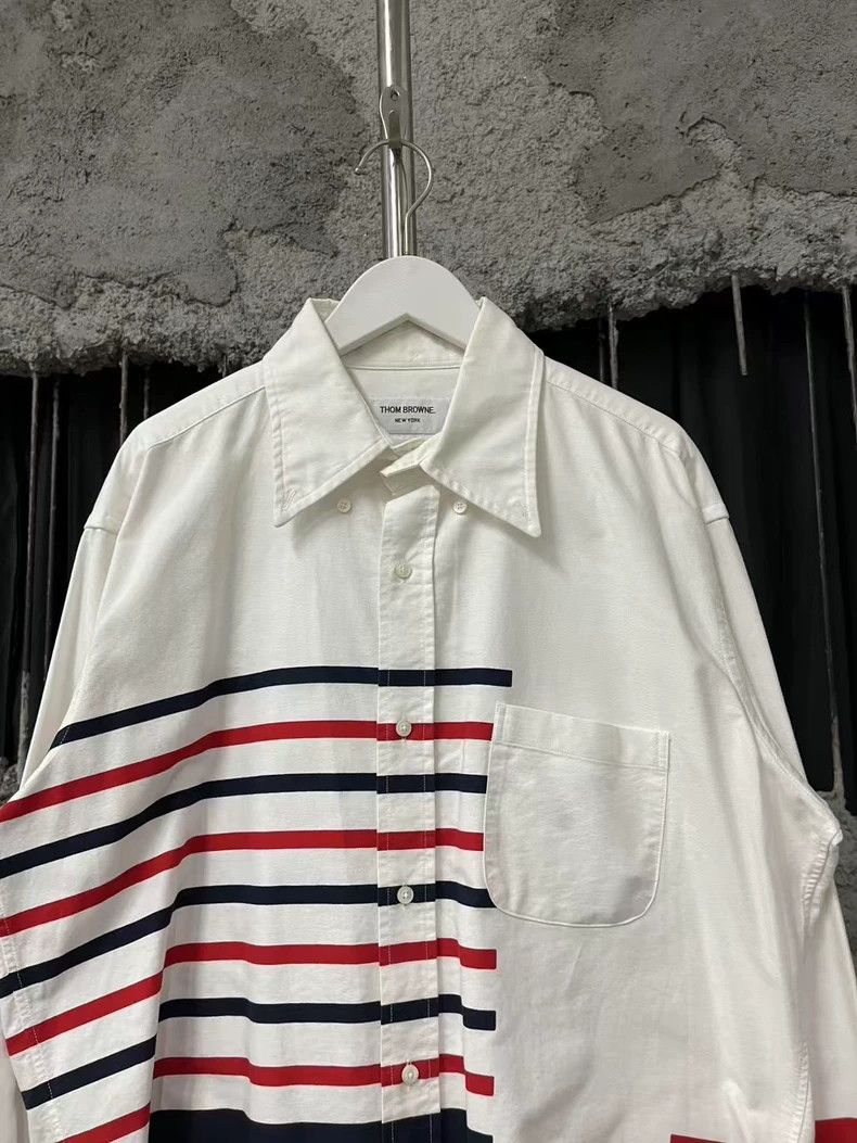 Thom Browne Thom browne Shirt 2503-Nextarrow Size US XL / EU 56 / 4 - 3 Thumbnail