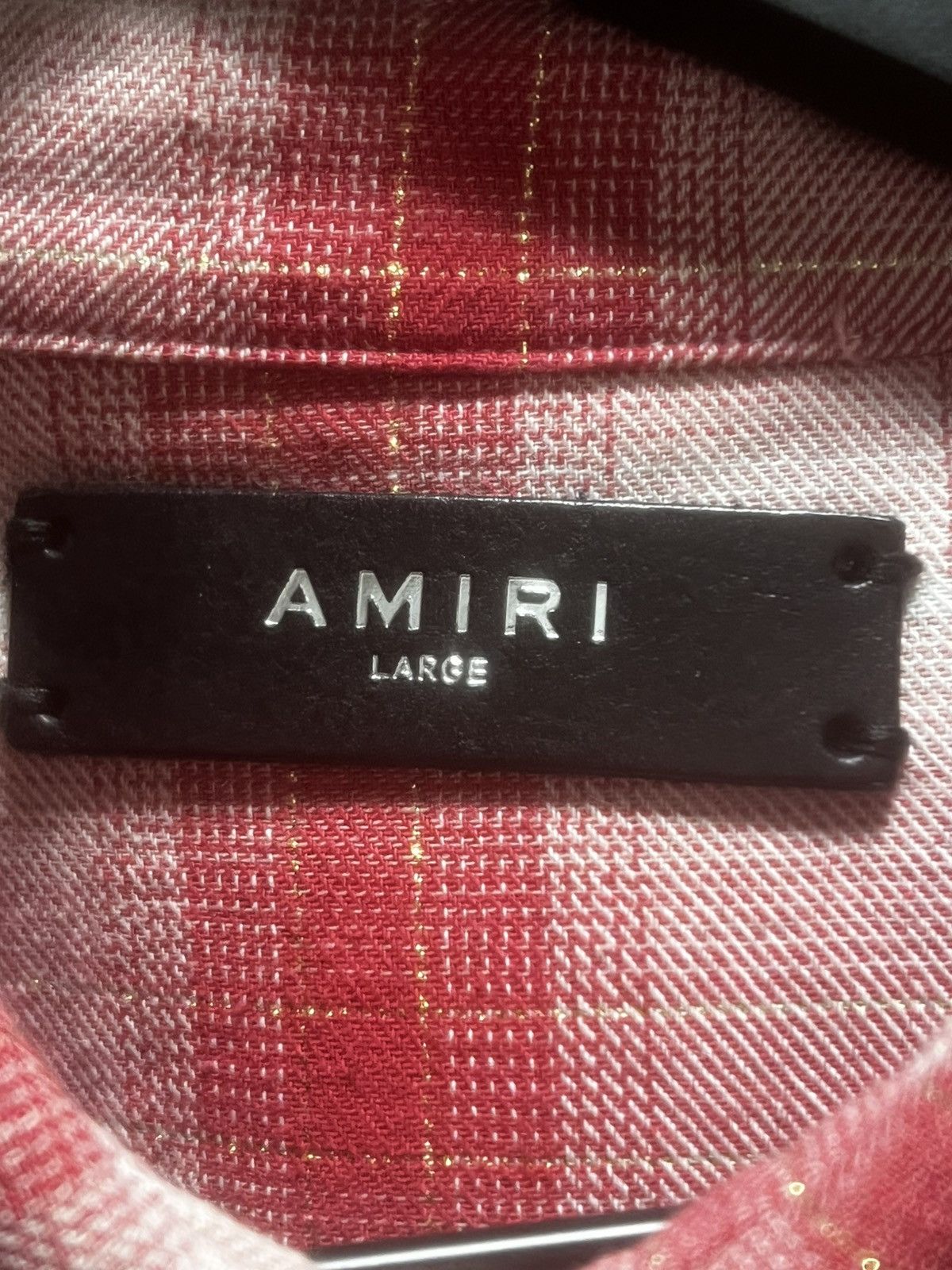 Amiri AMIRI Gradient Bleached Flannel Shirt Size US L / EU 52-54 / 3 - 2 Thumbnail