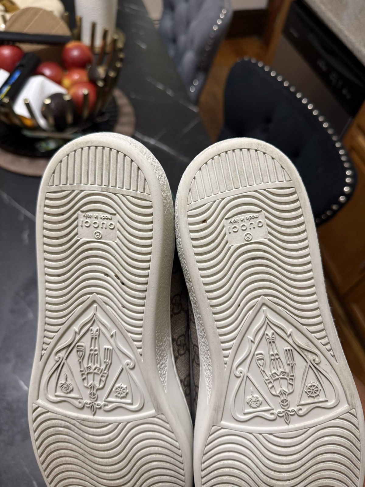 Gucci Gucci Not Fake Ace Sneakers Size 11 G / 12 US 45 EU Size US 12 / EU 45 - 15 Thumbnail