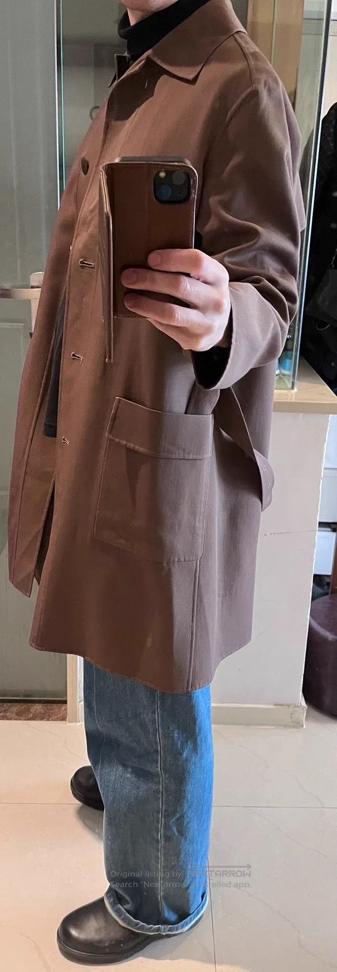 Issey Miyake Issey Miyake Brown Coat Size M / US 6-8 / IT 42-44 - 4 Thumbnail