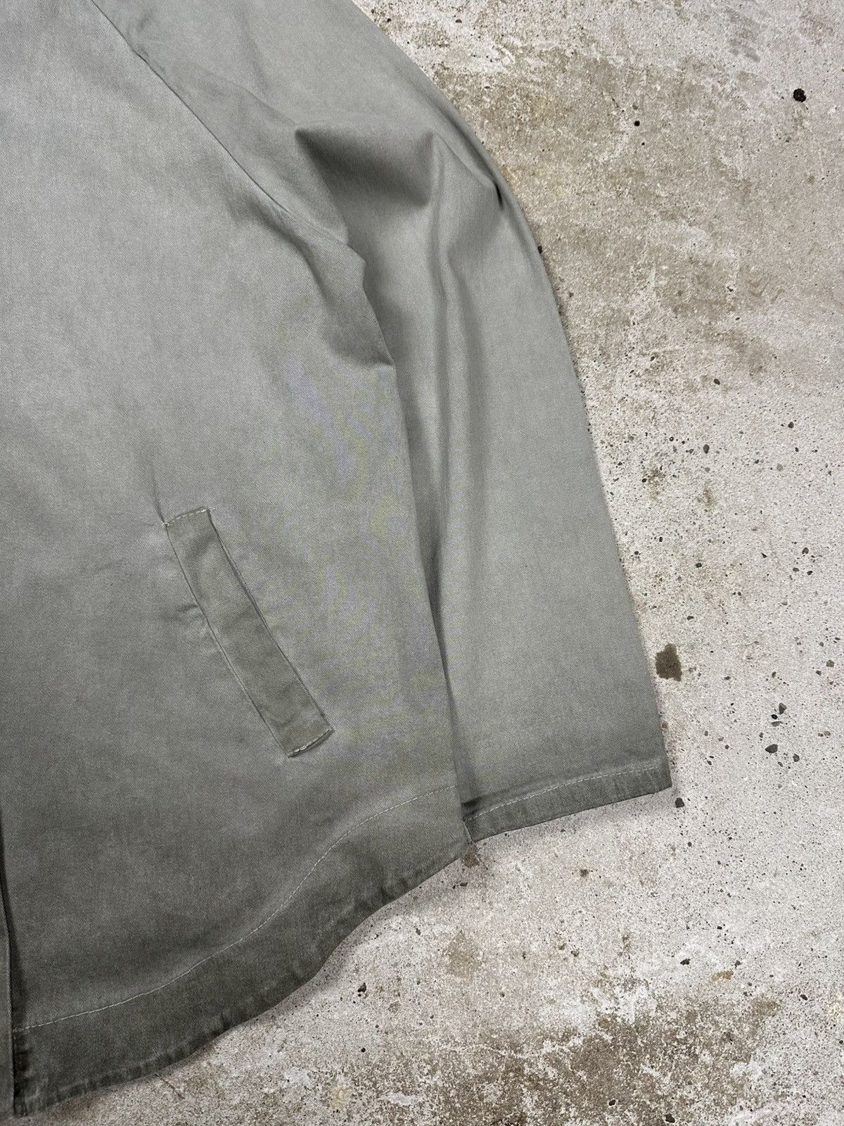 Other Vintage Y2K Grey/Khaki Faded Hooded Full Zip Jacket Archive Size US M / EU 48-50 / 2 - 5 Thumbnail