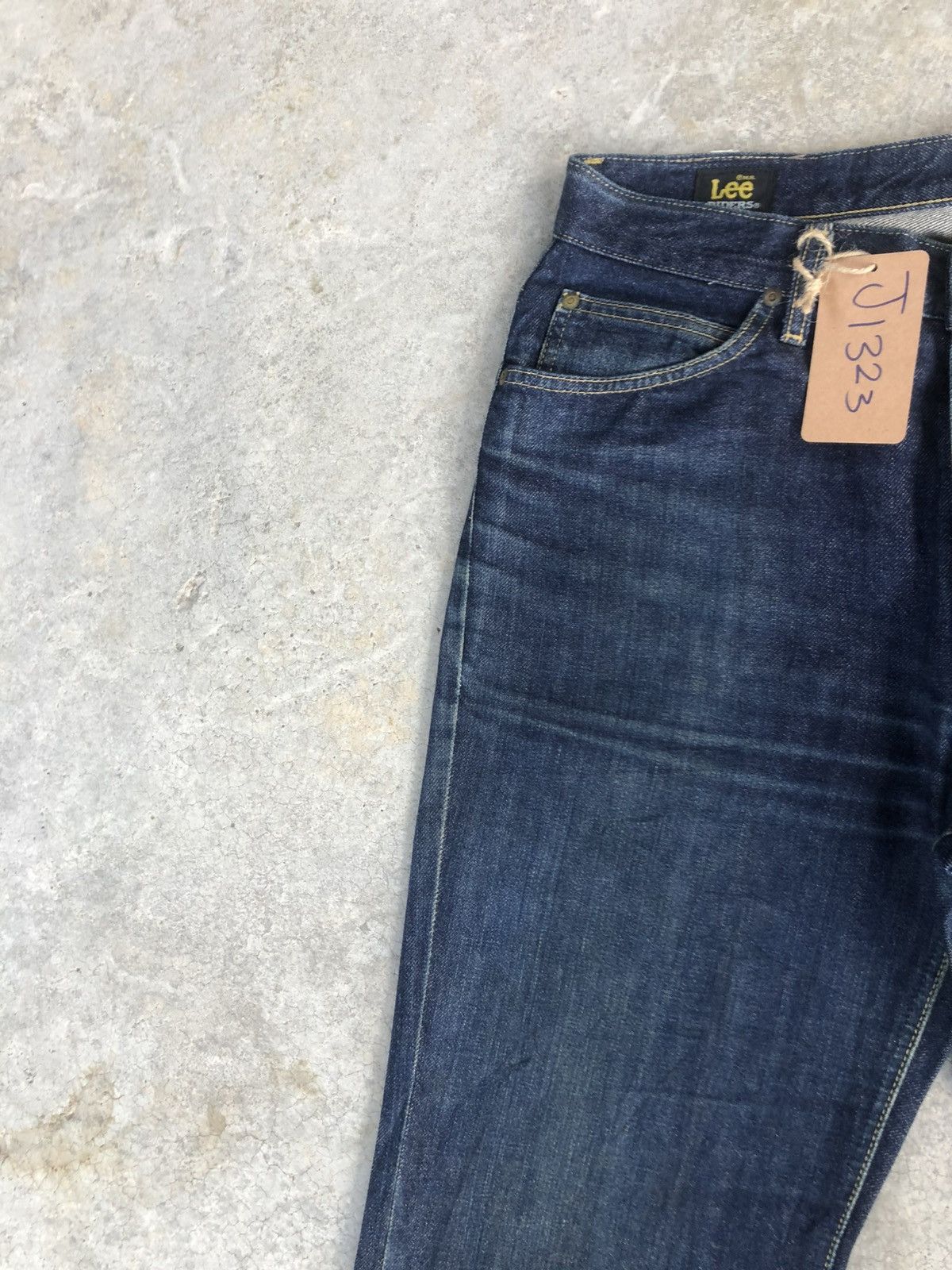 If Six Was Nine Japanese Lee Flared Jeans Distressed Denim Size US 32 / EU 48 - 4 Thumbnail
