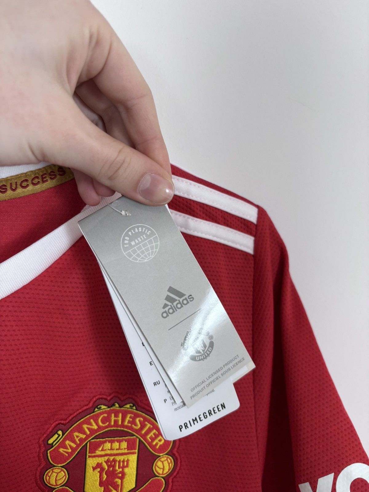 Adidas Adidas Manchester United NWT 2021/22 Toone #7 Soccer Jersey Size US L / EU 52-54 / 3 - 19 Thumbnail