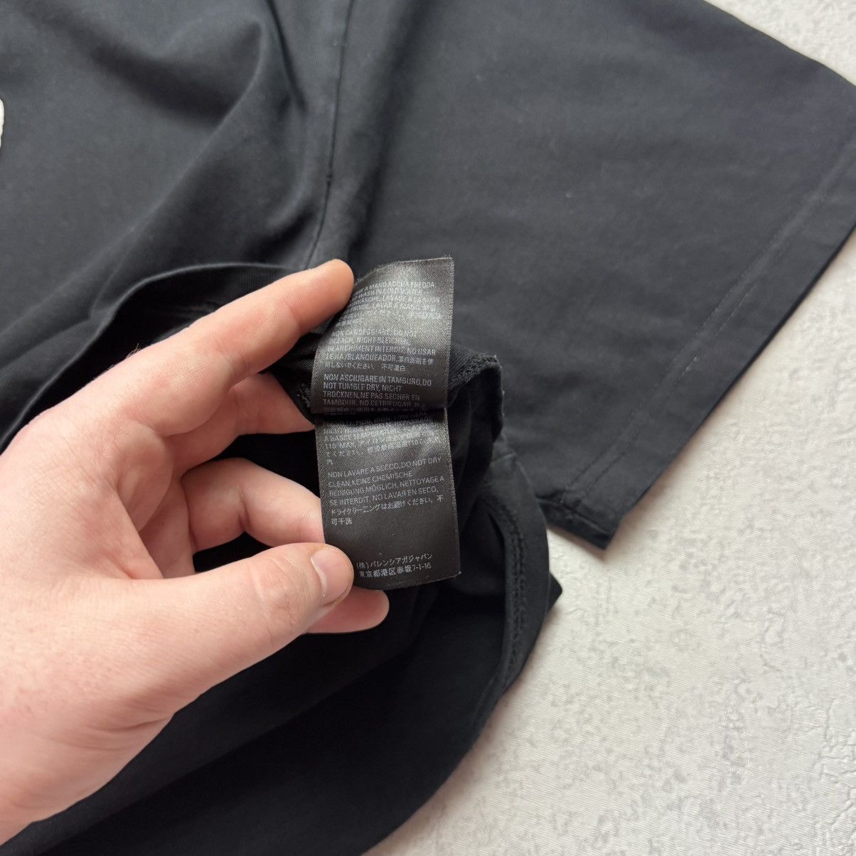 Balenciaga Balenciaga Faded Crew Boxy Oversized Tee Size US M / EU 48-50 / 2 - 12 Thumbnail
