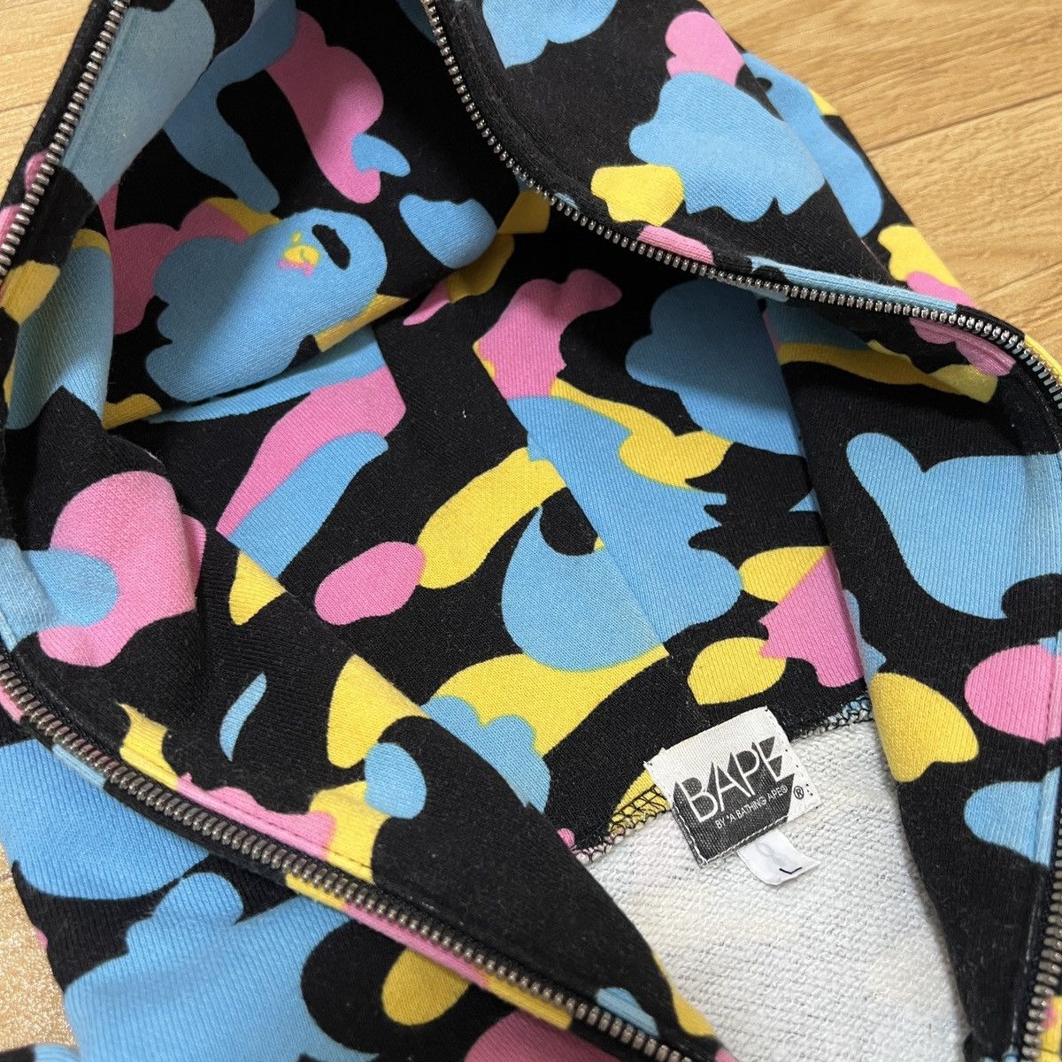 Bape 💥Bape OG Multi Camo Zip Up Hoodie 💥 Size US L / EU 52-54 / 3 - 7 Thumbnail