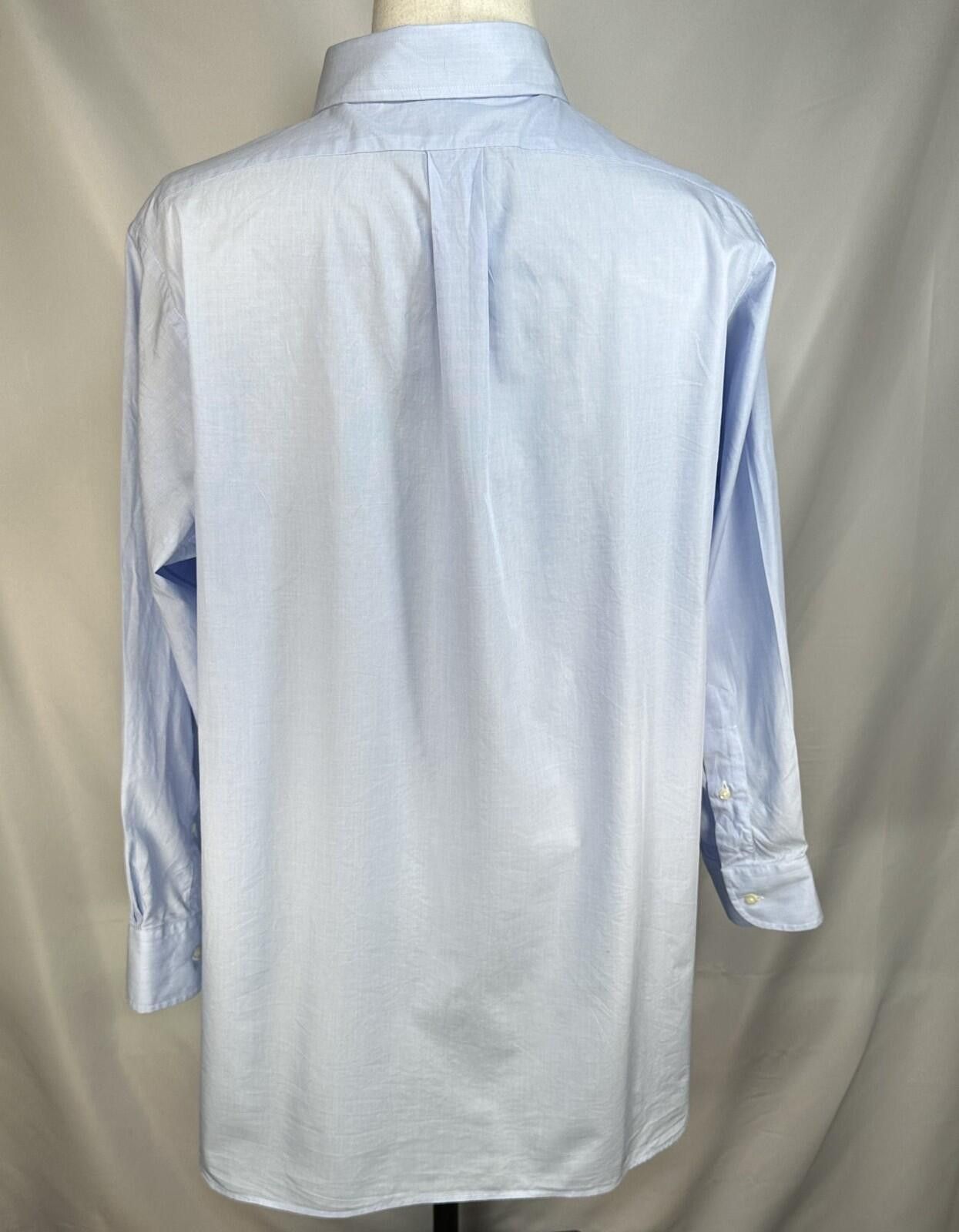 Other Tom James Executive Collection Oxford Button Up Blue Men XL Size US XL / EU 56 / 4 - 2 Thumbnail