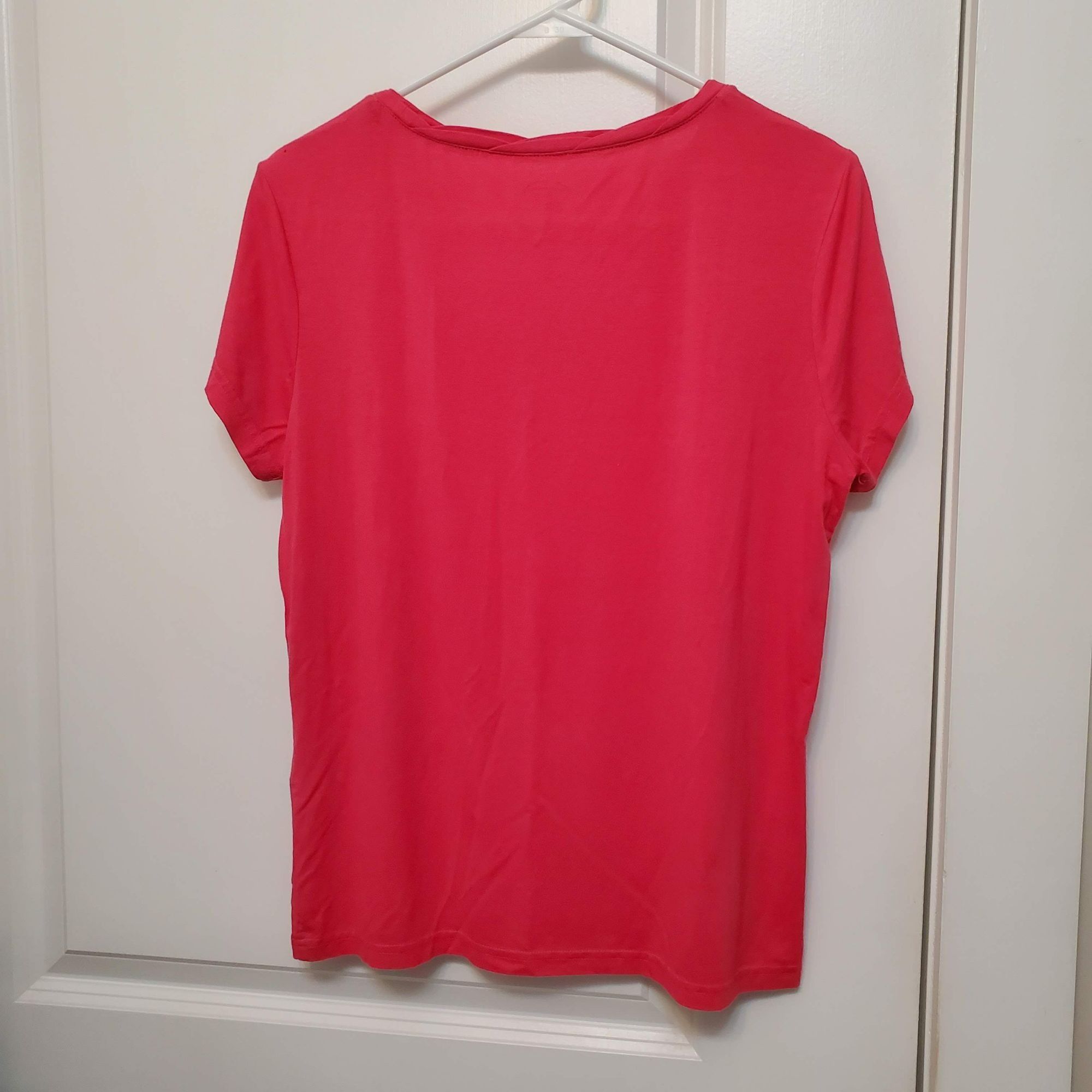 Talbots Talbots Petites Women's Pink Short Sleeve Tee T-Shirt Size M Size M / US 6-8 / IT 42-44 - 2 Thumbnail