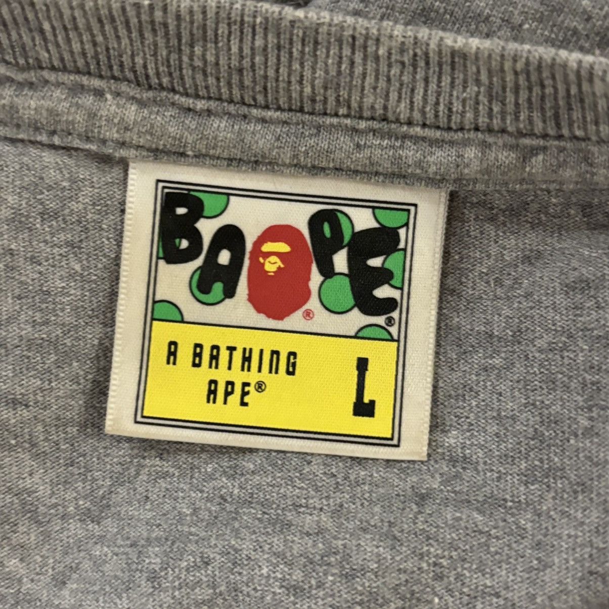 Bape Bape Grey Busy Works Tee Shirt Size Large Size US L / EU 52-54 / 3 - 3 Thumbnail