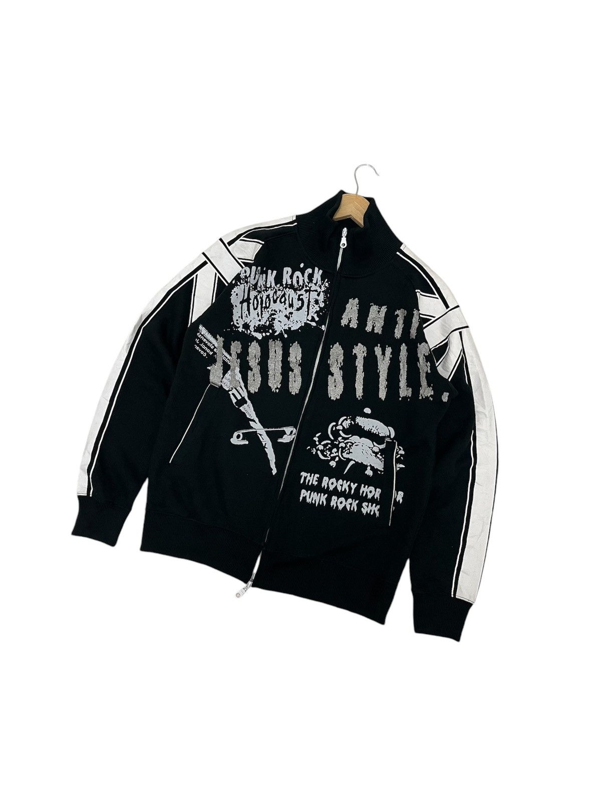 Beauty Beast Center Clease Punk Rock Jacket Band Reunion Sweater Vintage Size US M / EU 48-50 / 2 - 1 Thumbnail