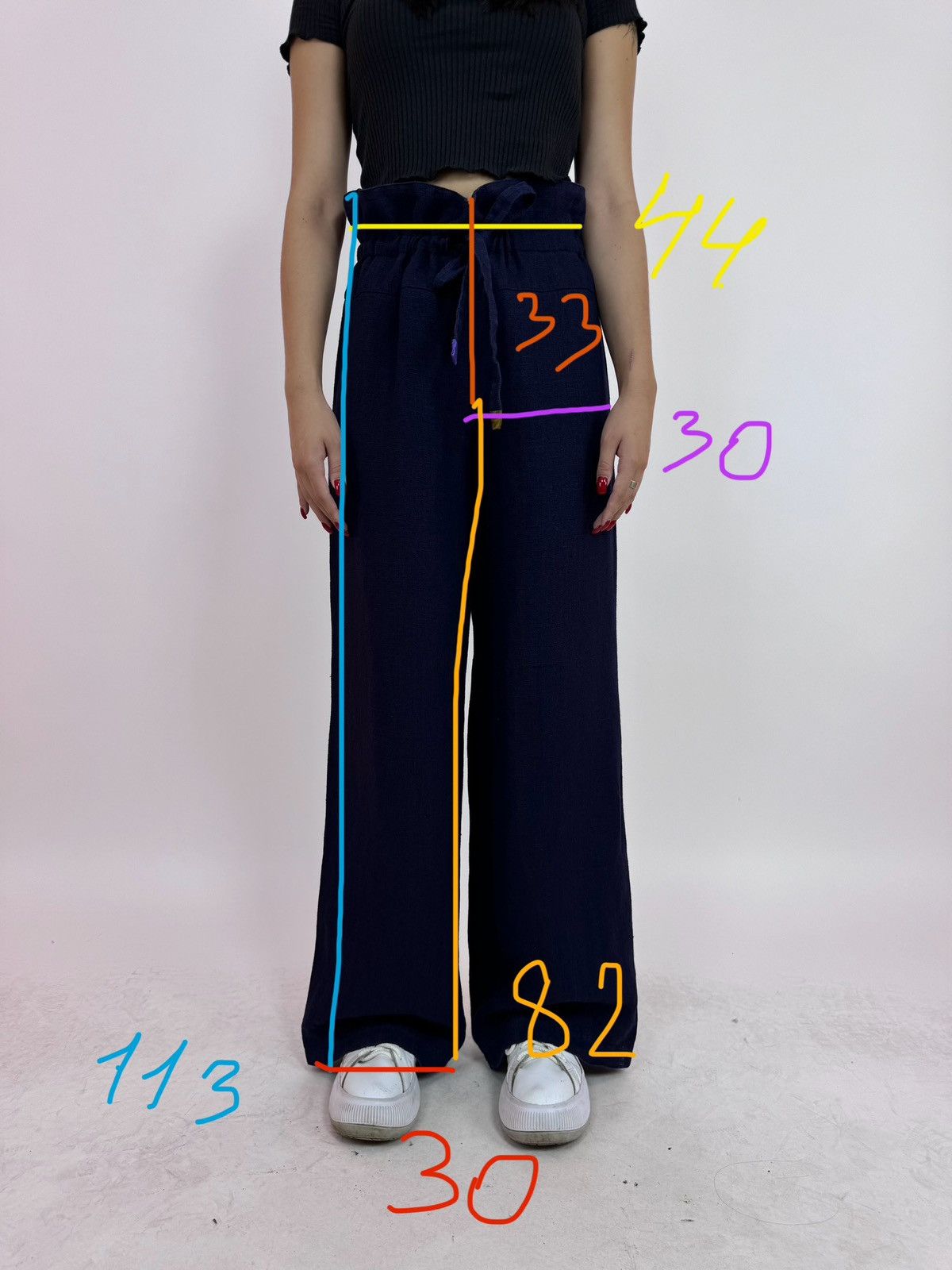 Designer × Japanese Brand gudrun sjoden linen trousers pants Womens size S Size 26" / US 2 / IT 38 - 13 Thumbnail