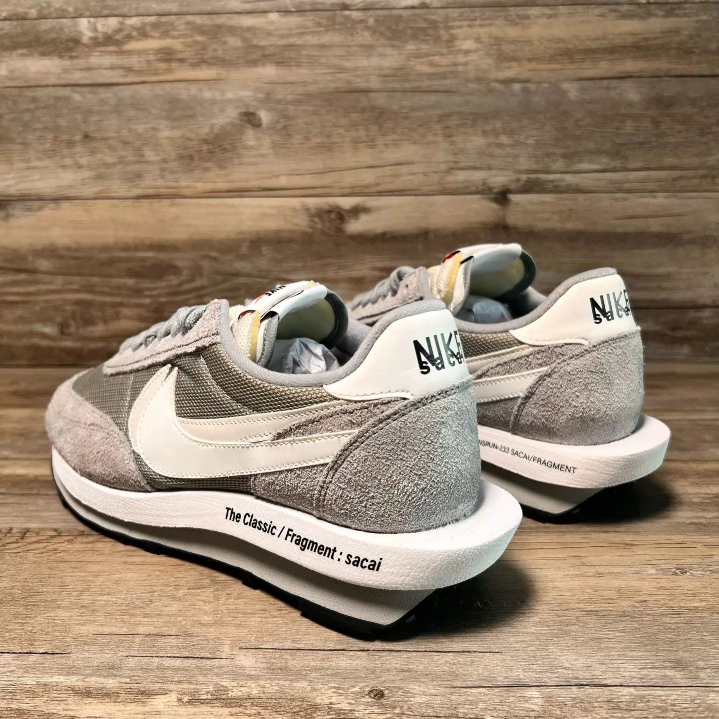 Nike Nike x sacai White/Grey Sneaker DH2684-001 Size 45 Size US 11 / EU 44 - 4 Thumbnail
