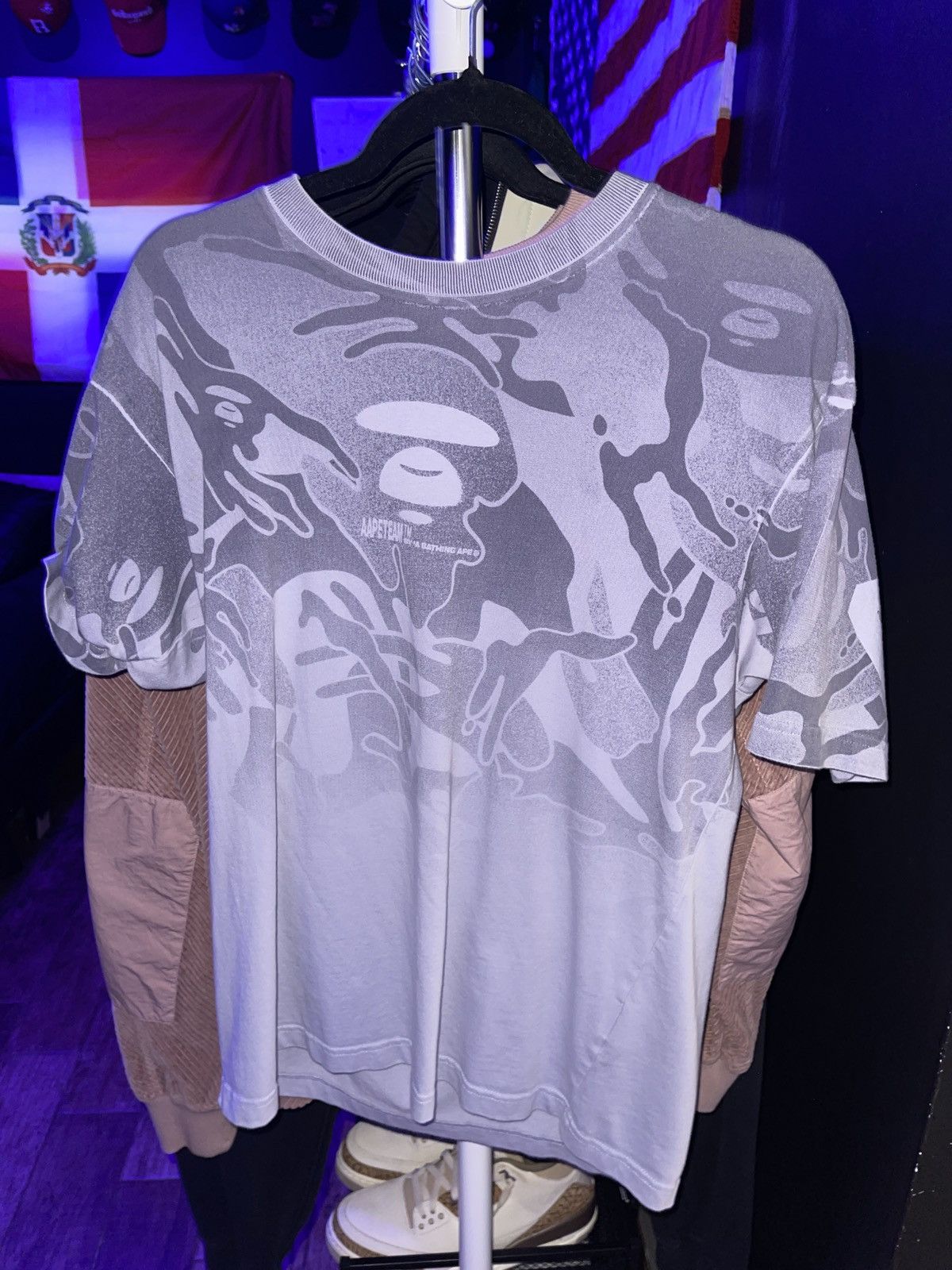 Aape (BAPE) AAPE Team Purple Tee - S Size US S / EU 44-46 / 1 - 1 Thumbnail