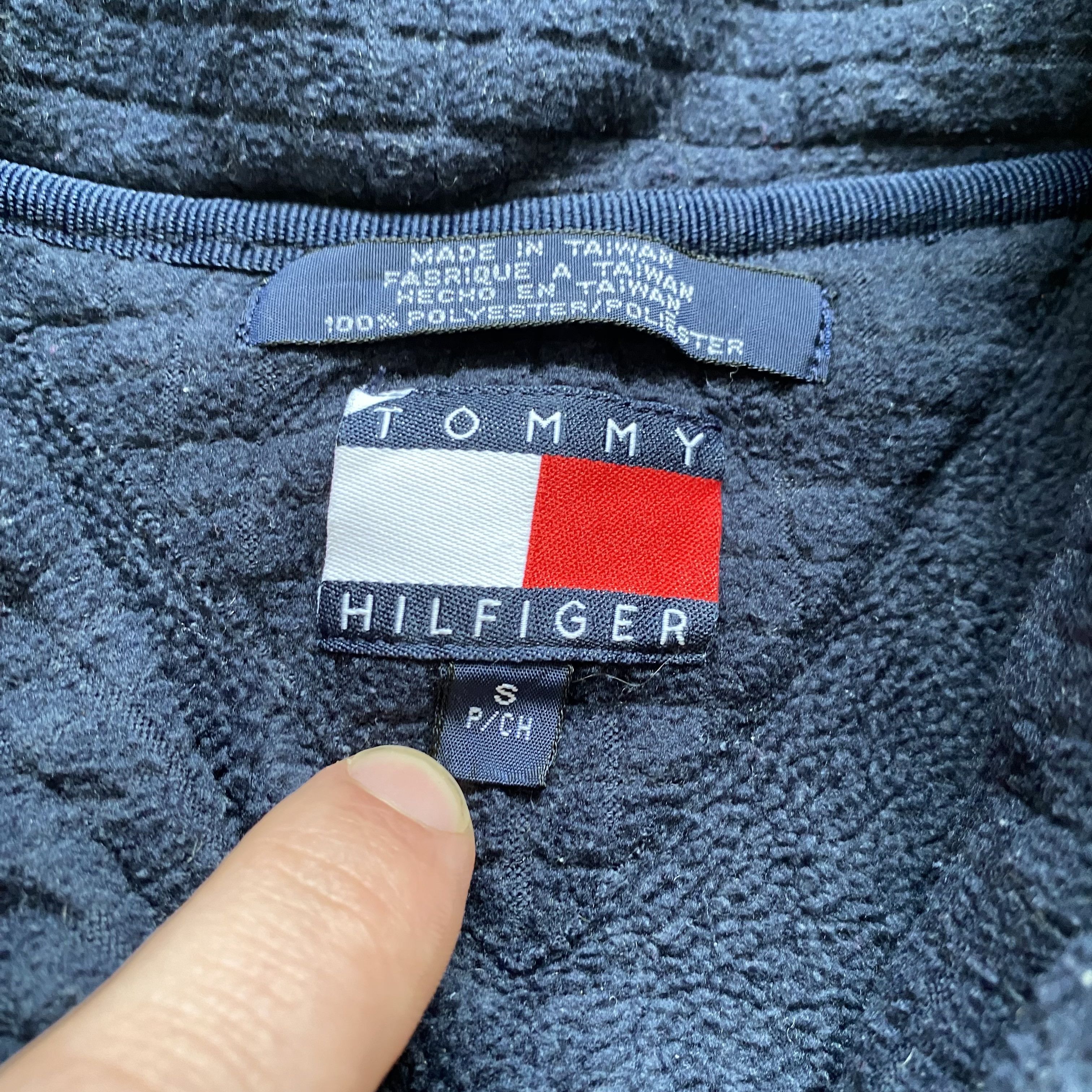 Tommy Hilfiger 🏔️Vintage 90s Tommy Hilfige fleece sweater zip Gorpcore Size US M / EU 48-50 / 2 - 7 Thumbnail