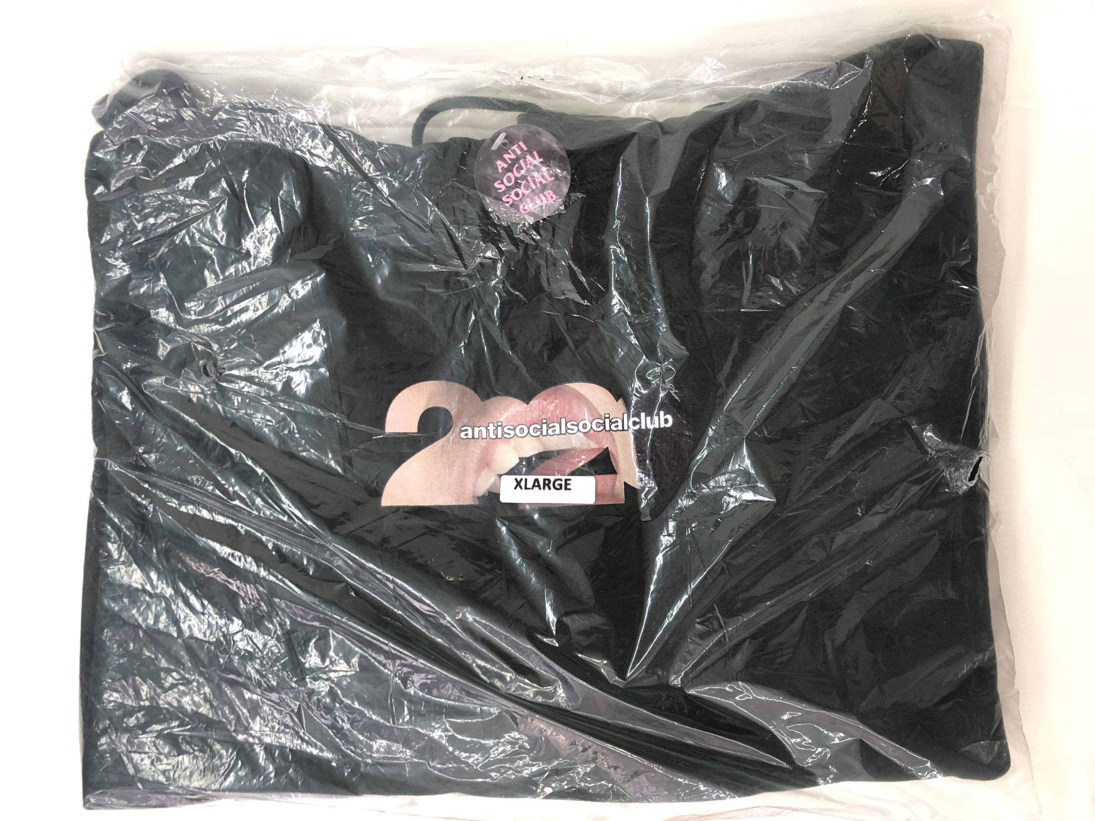 Anti Social Social Club DS Glitter Black ASSC Mouthful Green Hoodie FTP FOG CDG BAPE Size US XL / EU 56 / 4 - 3 Thumbnail