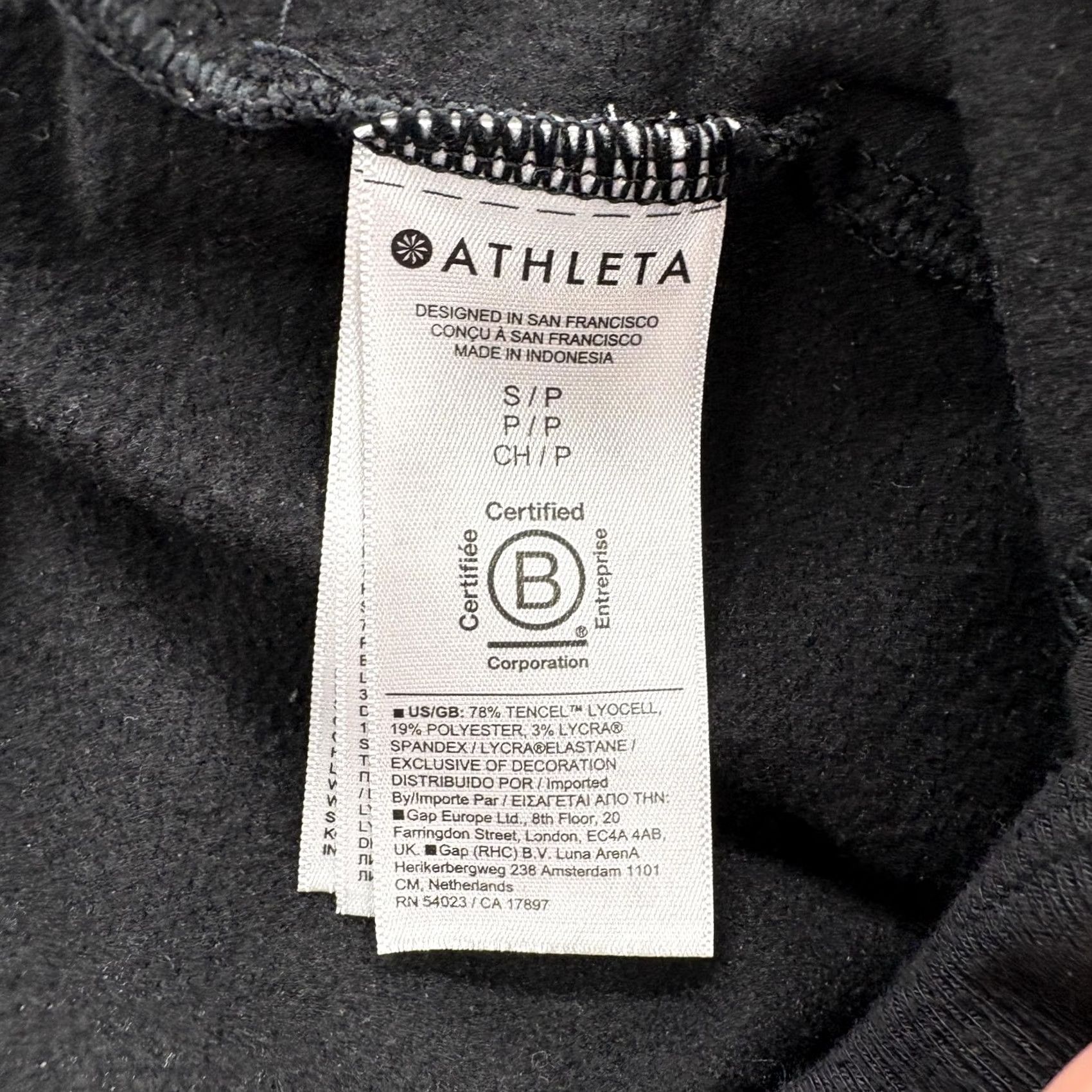 Athleta Athleta Jogger Pants Womens Small Black Coaster Luxe High Rise Stretch Gym Yoga Size 28" / US 6 / IT 42 - 5 Thumbnail