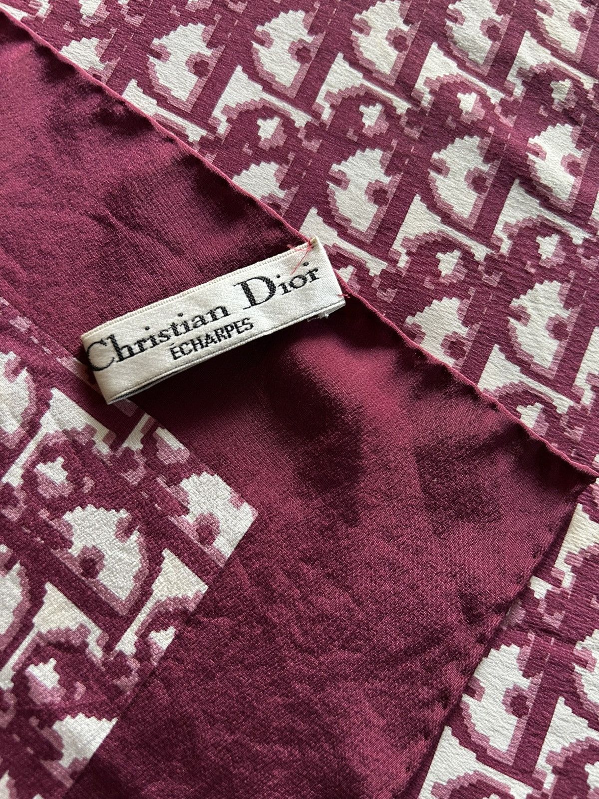 Dior Christian Dior Echarpes Diorissimo Monogram Neckerchief Size ONE SIZE - 3 Thumbnail