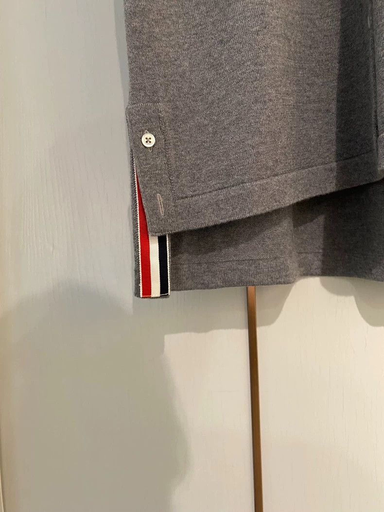 Thom Browne Thom Browne Gray knitted dress Size XS / US 0-2 / IT 36-38 - 3 Thumbnail