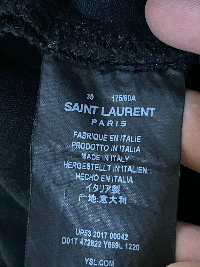 Saint Laurent Paris Saint Laurent Paris 18ss Genuine Darth Vader Wax Base jack Size US 30 / EU 46 - 4 Thumbnail