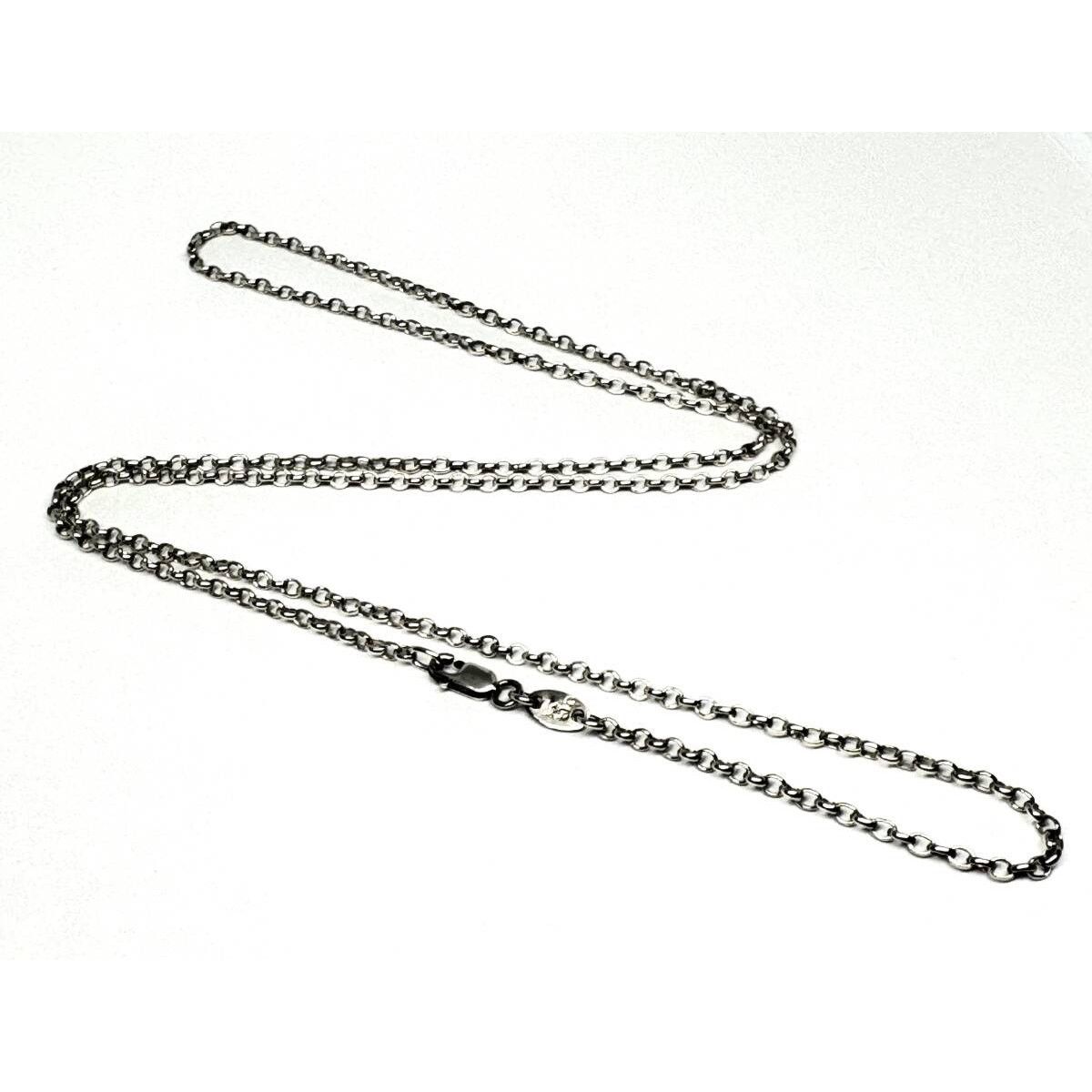 Chrome Hearts Chrome Hearts Silver 925 Roll Chain Necklace Size ONE SIZE - 4 Thumbnail