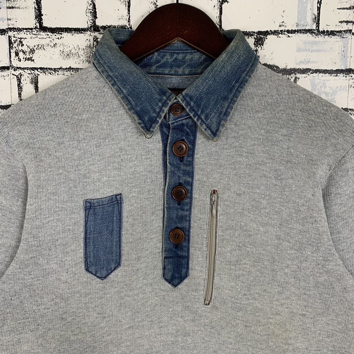 Blue Blue Japan Blue Blue Sweatshirt Blue Blue Polo Shirt Size US M / EU 48-50 / 2 - 2 Thumbnail