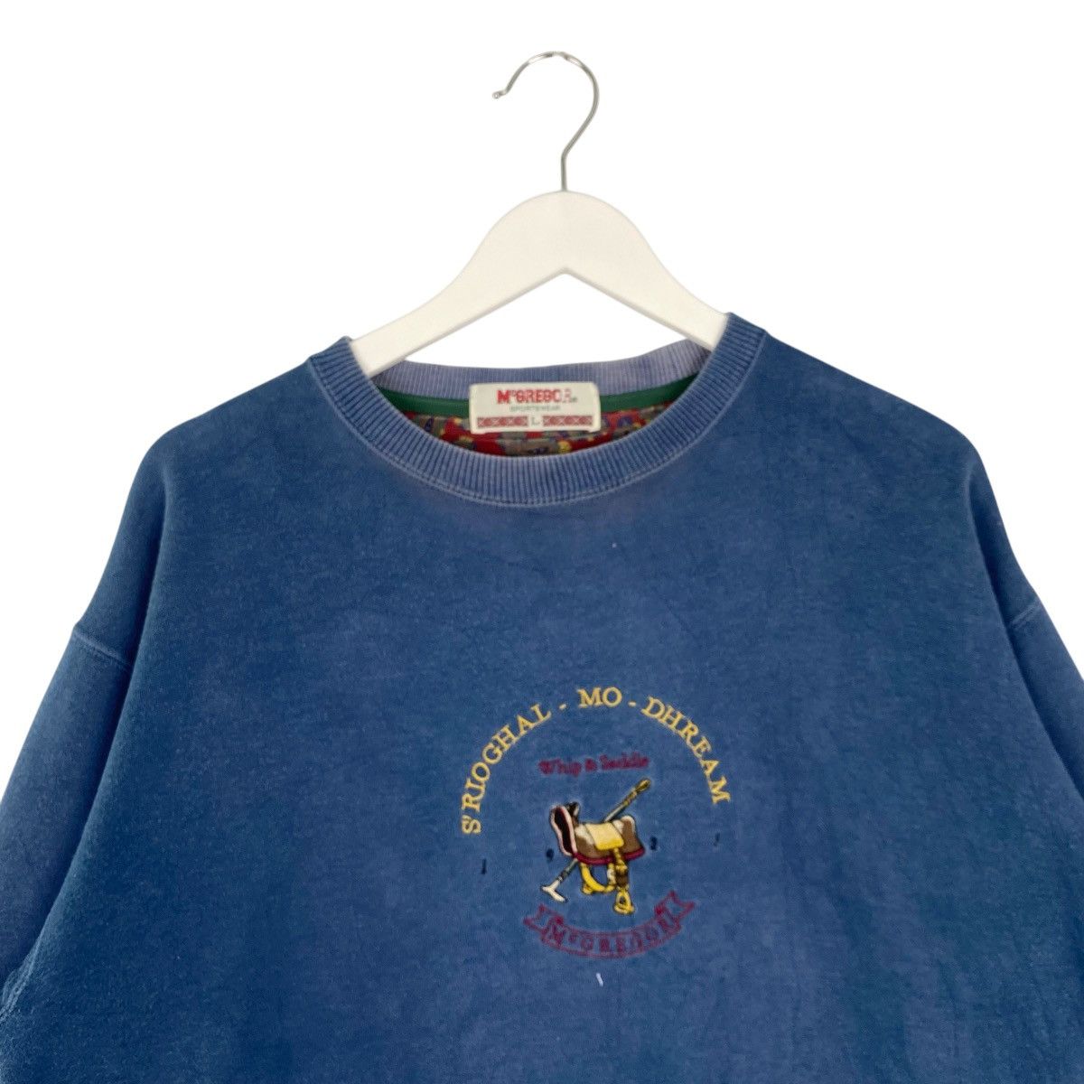 Vintage Vintage M Gregor Crewneck Sweatshirt Navy Blue Size L Size US L / EU 52-54 / 3 - 4 Thumbnail