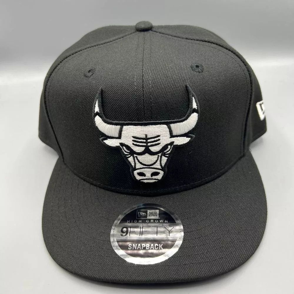 New Era Chicago Bulls Hat Men High Crown 9Fifty New Era SnapBack Cap Size ONE SIZE - 1 Thumbnail