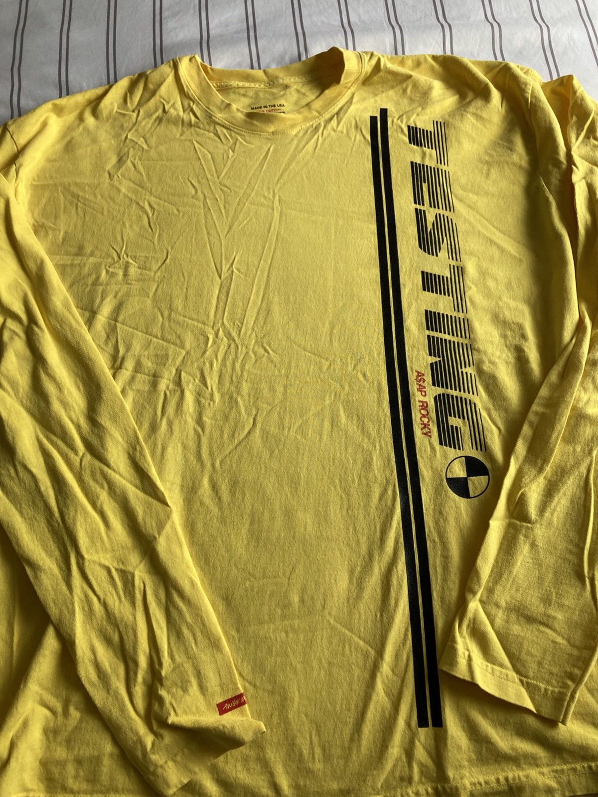 A$AP Rocky A$AP Rocky Testing Longsleeve Size US XL / EU 56 / 4 - 1 Thumbnail