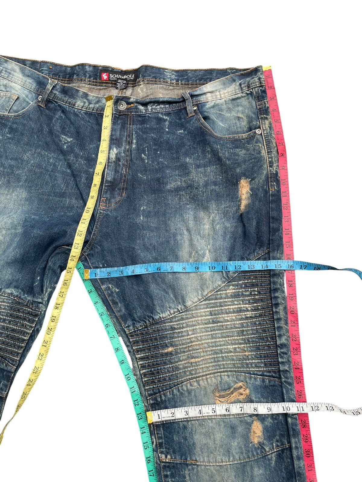 Southpole South Pole Distresed Denim Size US 44 / EU 60 - 12 Thumbnail