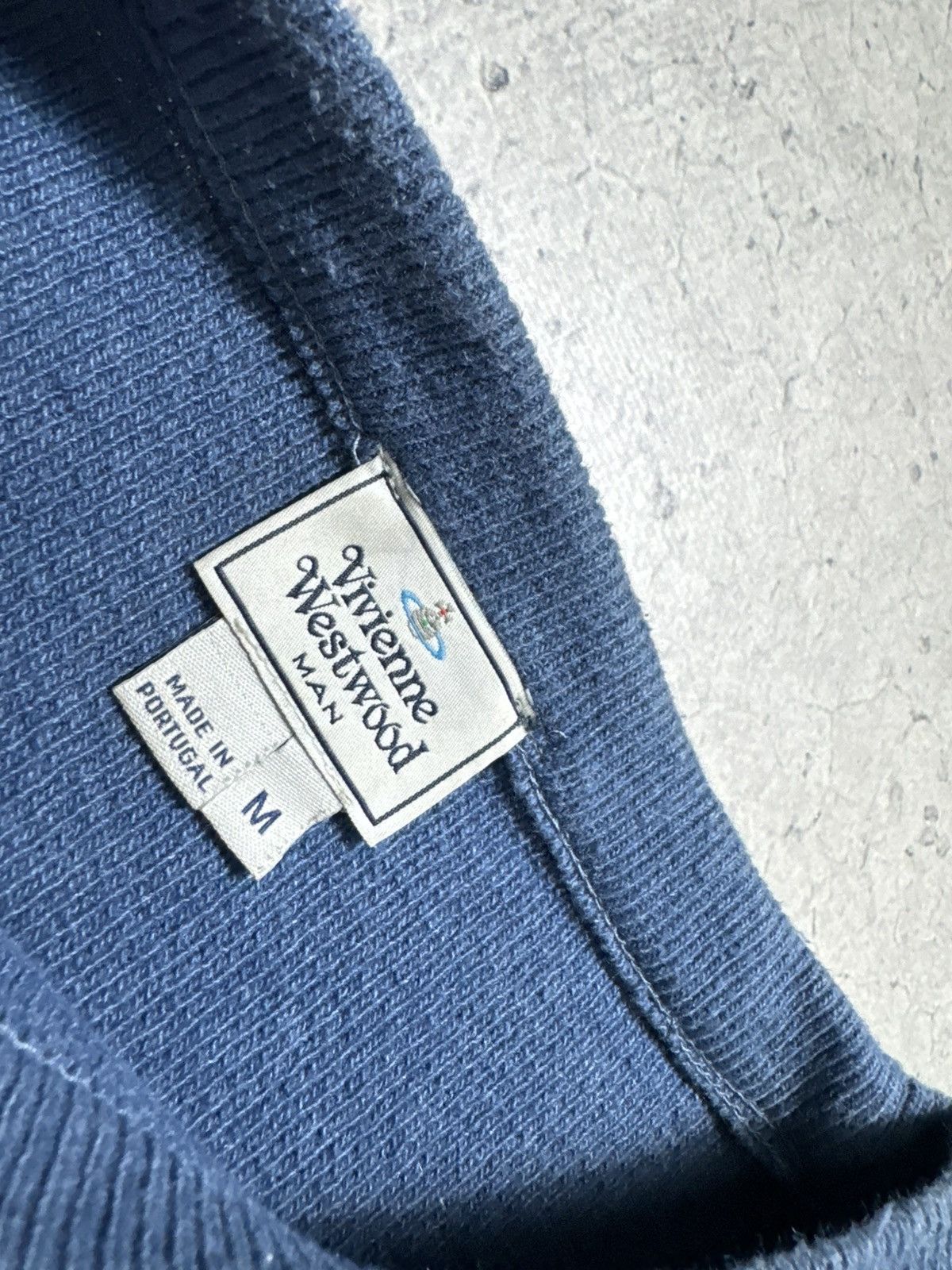 Vivienne Westwood Vivienne Westwood Luxury Blue Sweater Size M Size US M / EU 48-50 / 2 - 6 Thumbnail