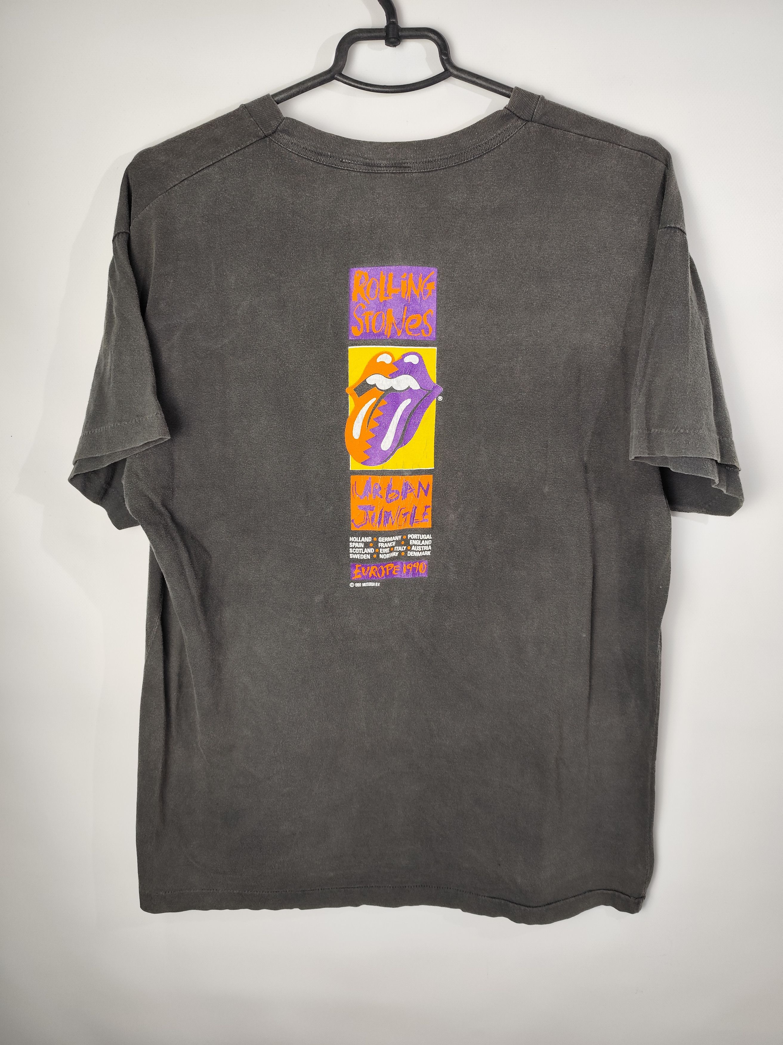 Band Tees Vintage band rock 1990 The Rolling Stones Urban Jungle Tee Size US XL / EU 56 / 4 - 5 Thumbnail