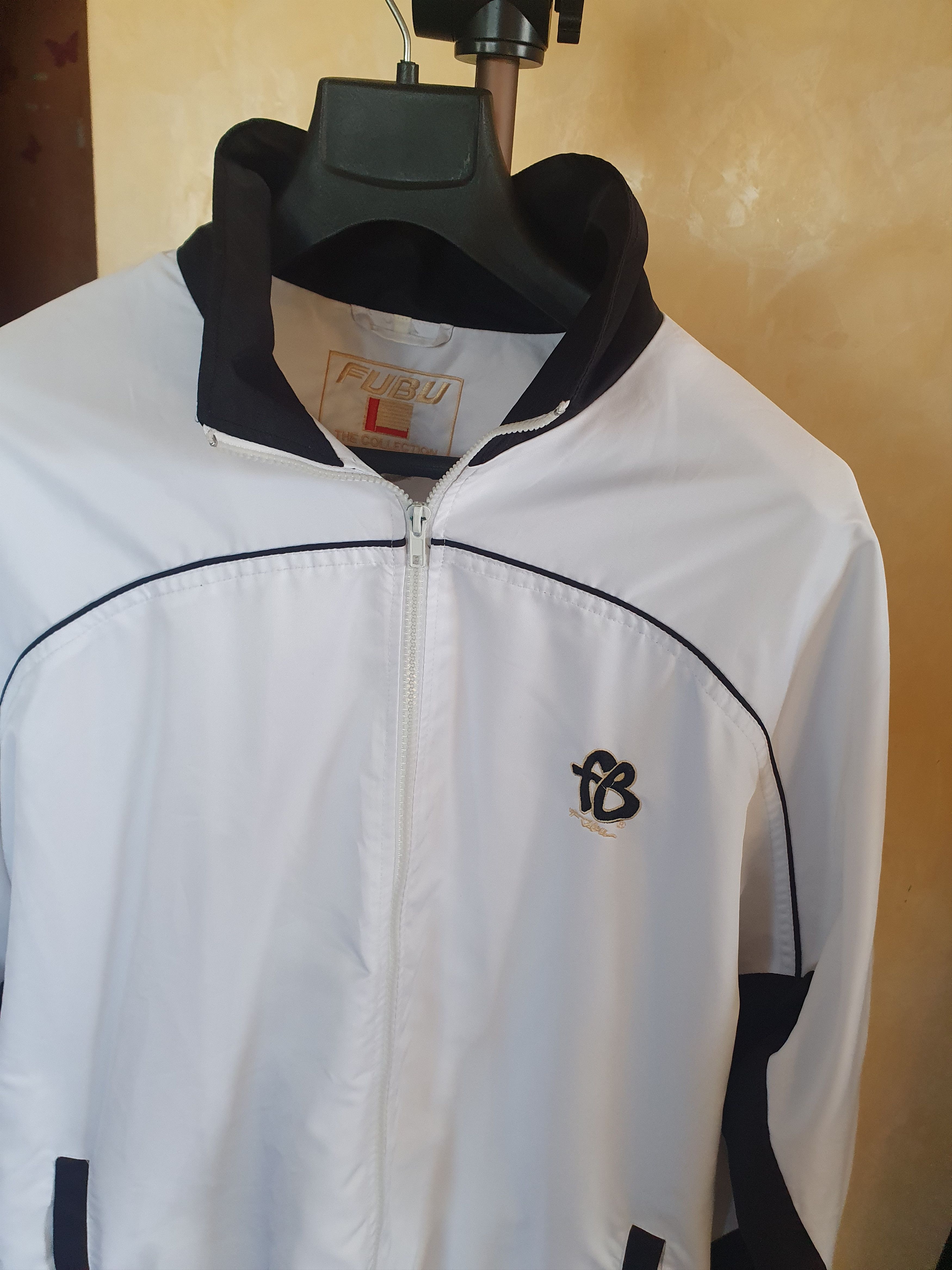 Fubu × Vintage Fubu Collection Vintage Windbreaker Y2K Jacket sz XL Size US XL / EU 56 / 4 - 6 Thumbnail