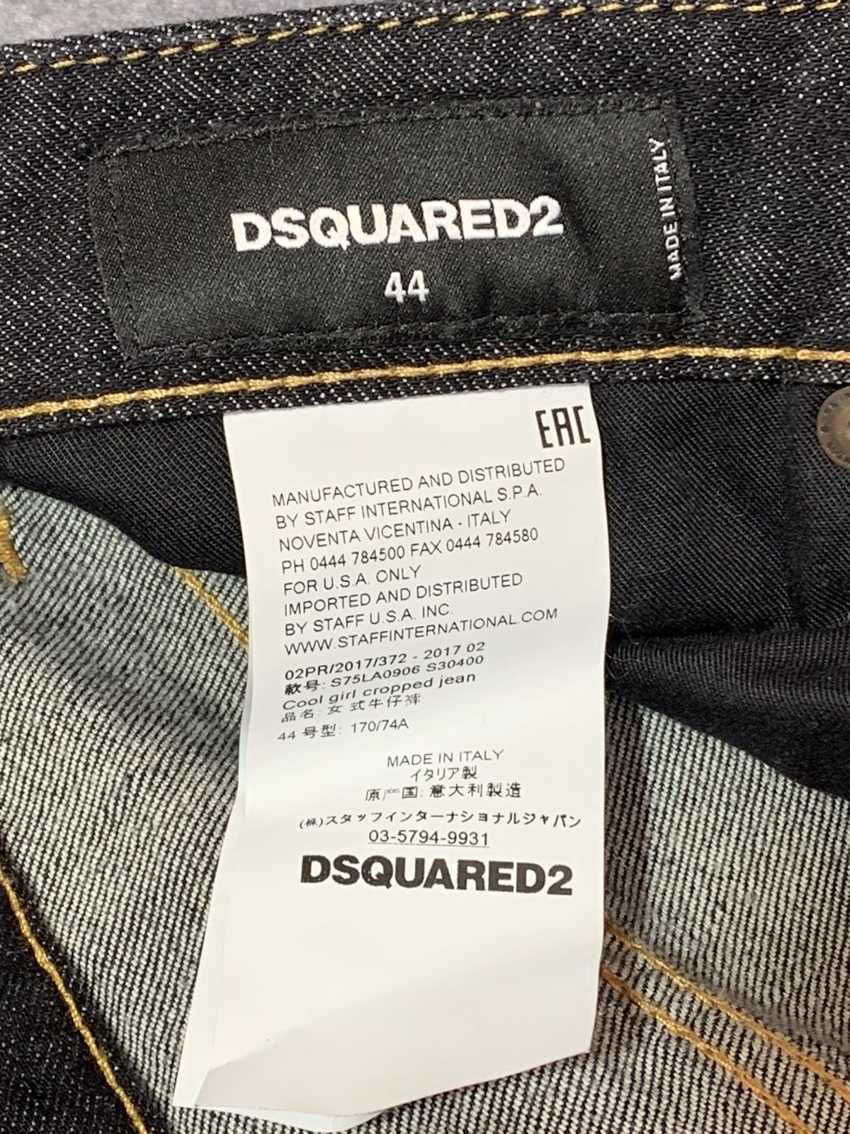 Dsquared2 Vintage Y2K Dsquared 2 denim jeans streetwear style size 30 Size 30" / US 8 / IT 44 - 8 Thumbnail