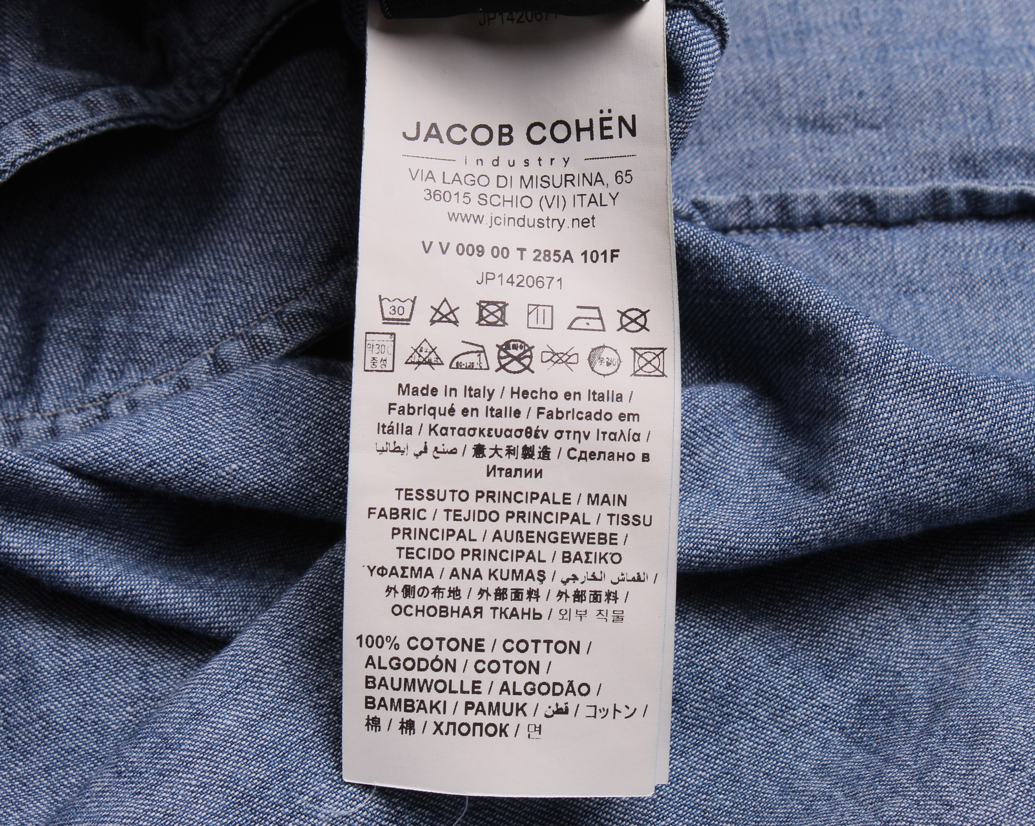Jacob Cohen Jacob Cohen Denim Oversize Shirt Dress Size M / US 6-8 / IT 42-44 - 9 Thumbnail