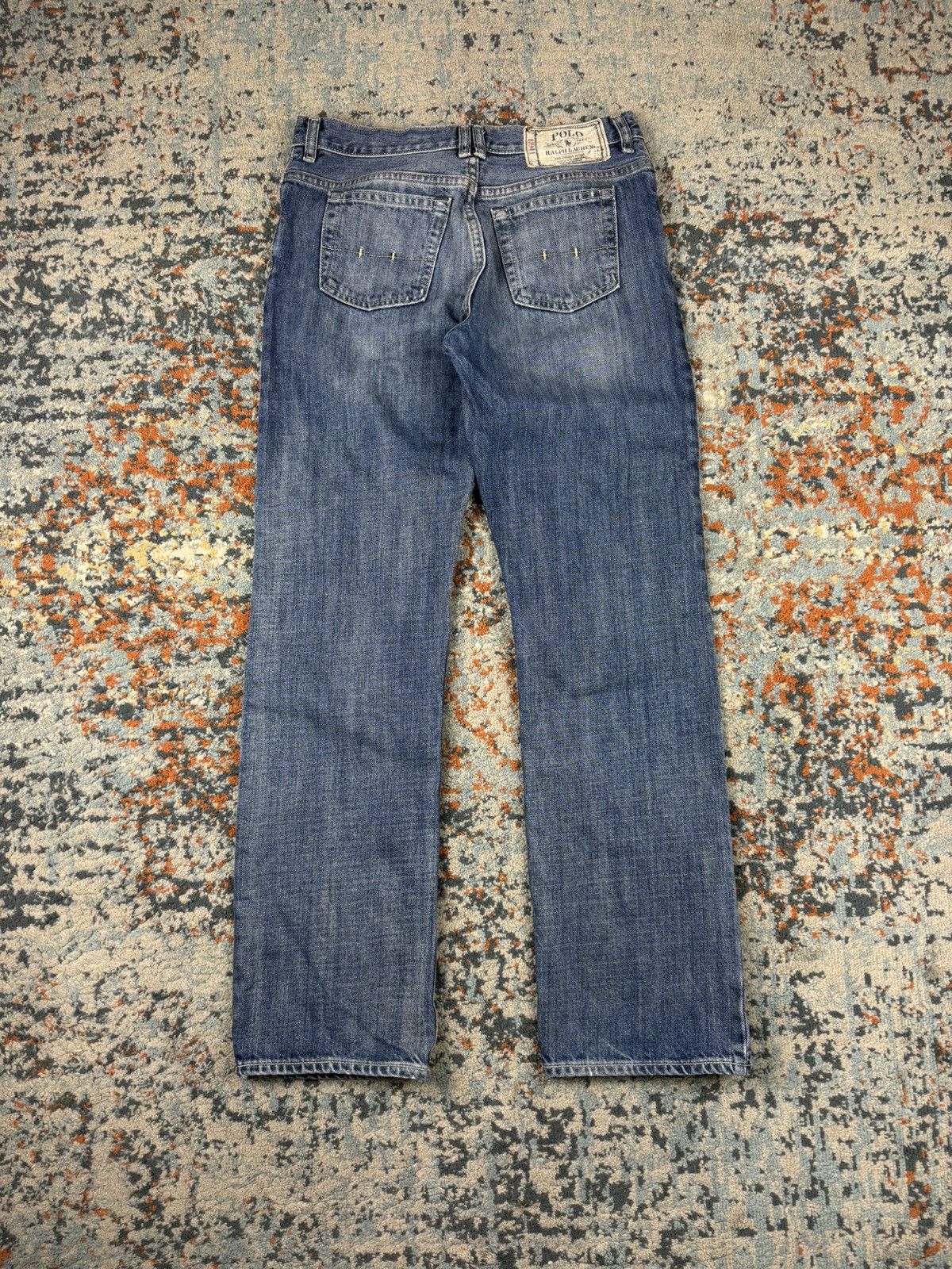Polo Ralph Lauren Vintage Y2K Polo Ralph Lauren slim fit washed denim jeans Size US 29 - 1 Thumbnail