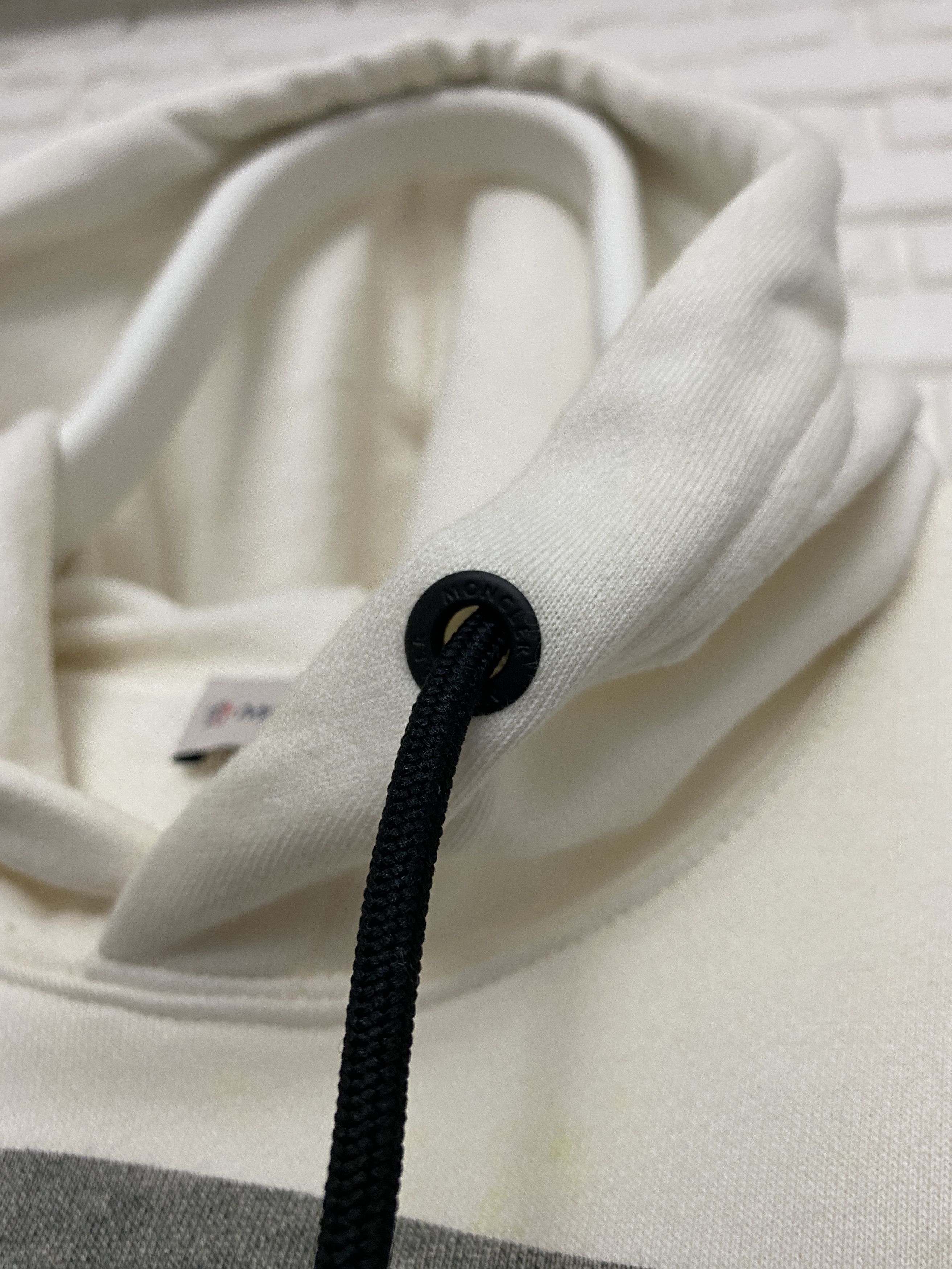Craig Green × Moncler Moncler Genius Craig Green Hoodie Big Logo Beige Size S Size US S / EU 44-46 / 1 - 5 Thumbnail