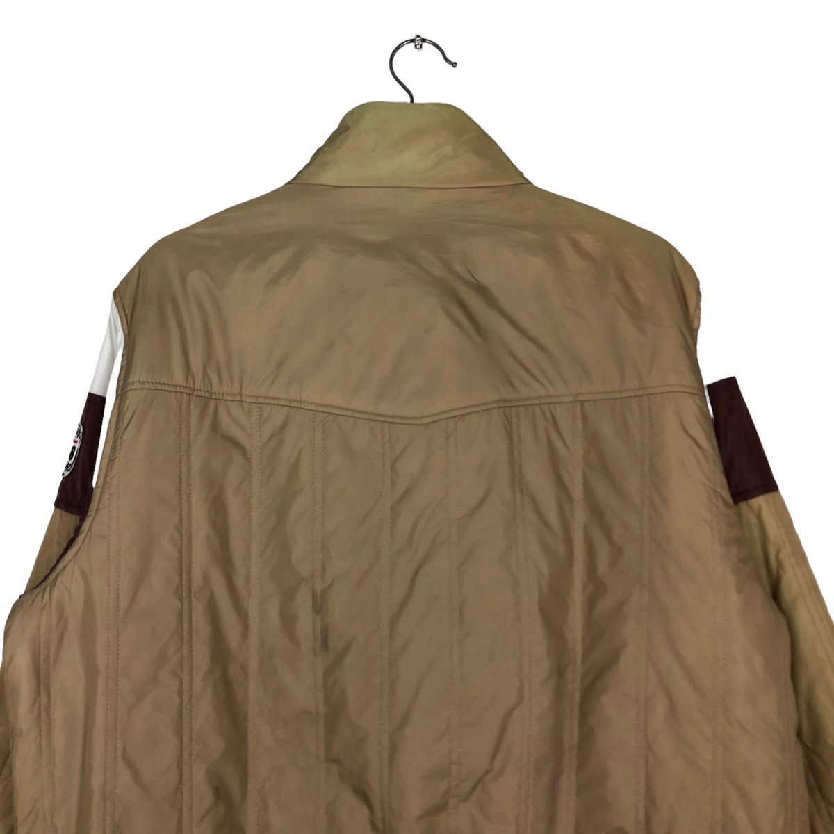 Japanese Brand 🔥Vintage Puffer Down Bomber Jacket Vans Skate Wear Design Size US L / EU 52-54 / 3 - 9 Thumbnail