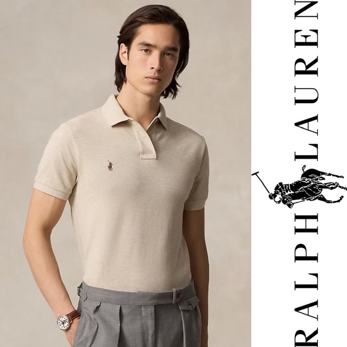 Designer × Polo Ralph Lauren × Ralph Lauren POLO RALPH LAUREN The Iconic Mesh Classic Polo Shirt Sz XXL Size US XXL / EU 58 / 5 - 1 Thumbnail