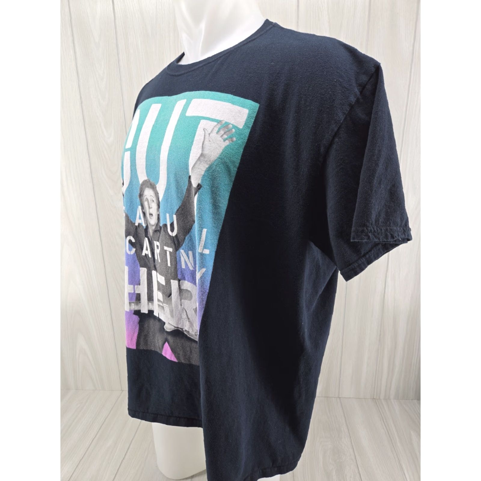 Vintage VINTAGE Paul McCartney Out There World Tour 2014 Atlanta Beatles Black T-Shirt Womens 2X Size XXL / US 16-18 / IT 52-54 - 4 Thumbnail