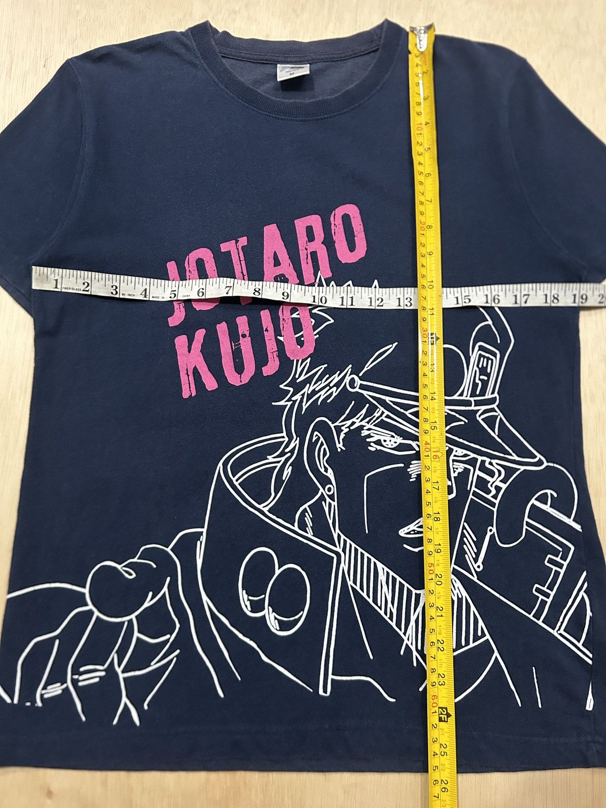 Anime Jojo’s Bizarre Adventure Jotaro Kujo Anime Tee Size US M / EU 48-50 / 2 - 9 Thumbnail