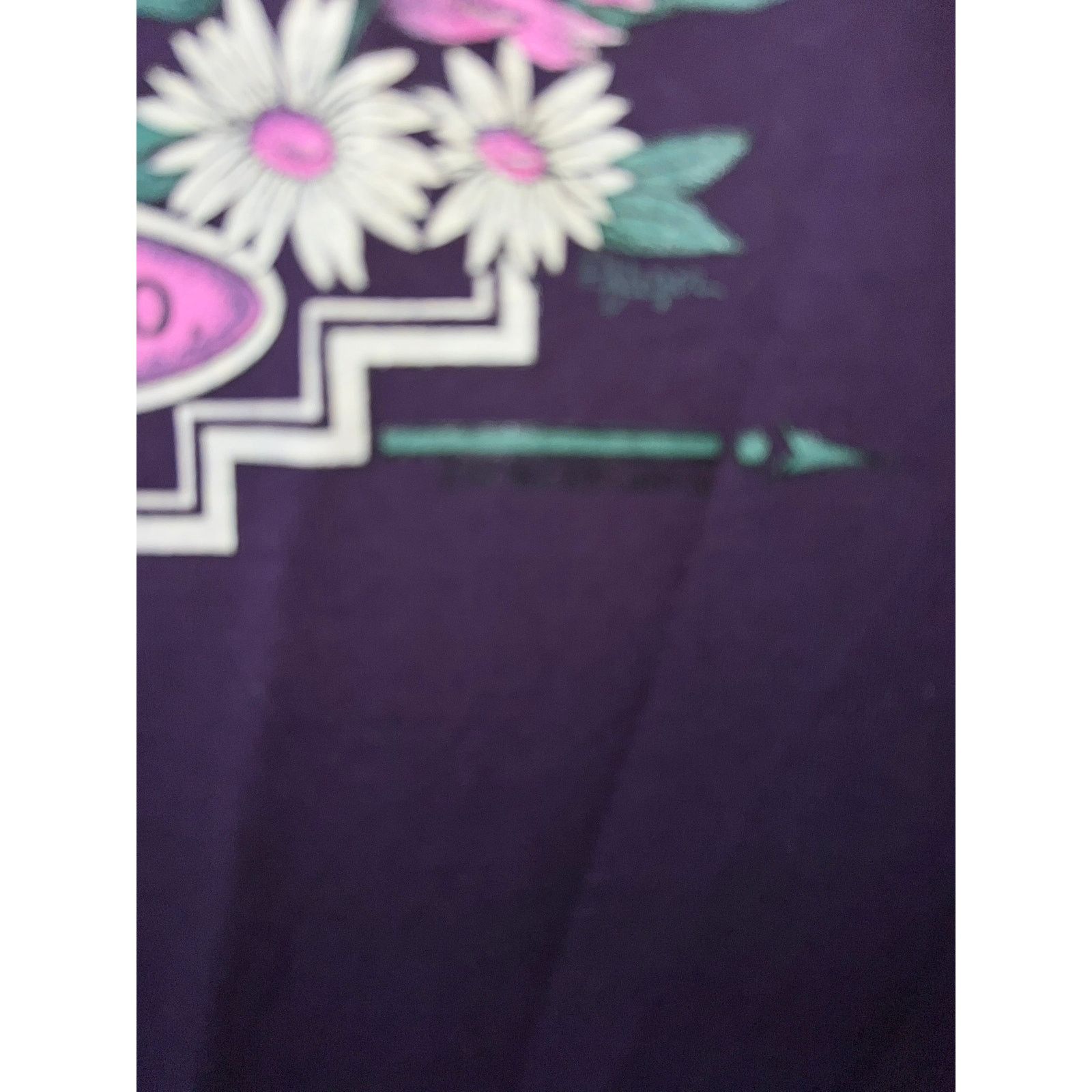 Jerzees Vintage Middletown Shirt Wildflower Flower 90s Tee VTG Large Size US L / EU 52-54 / 3 - 6 Thumbnail