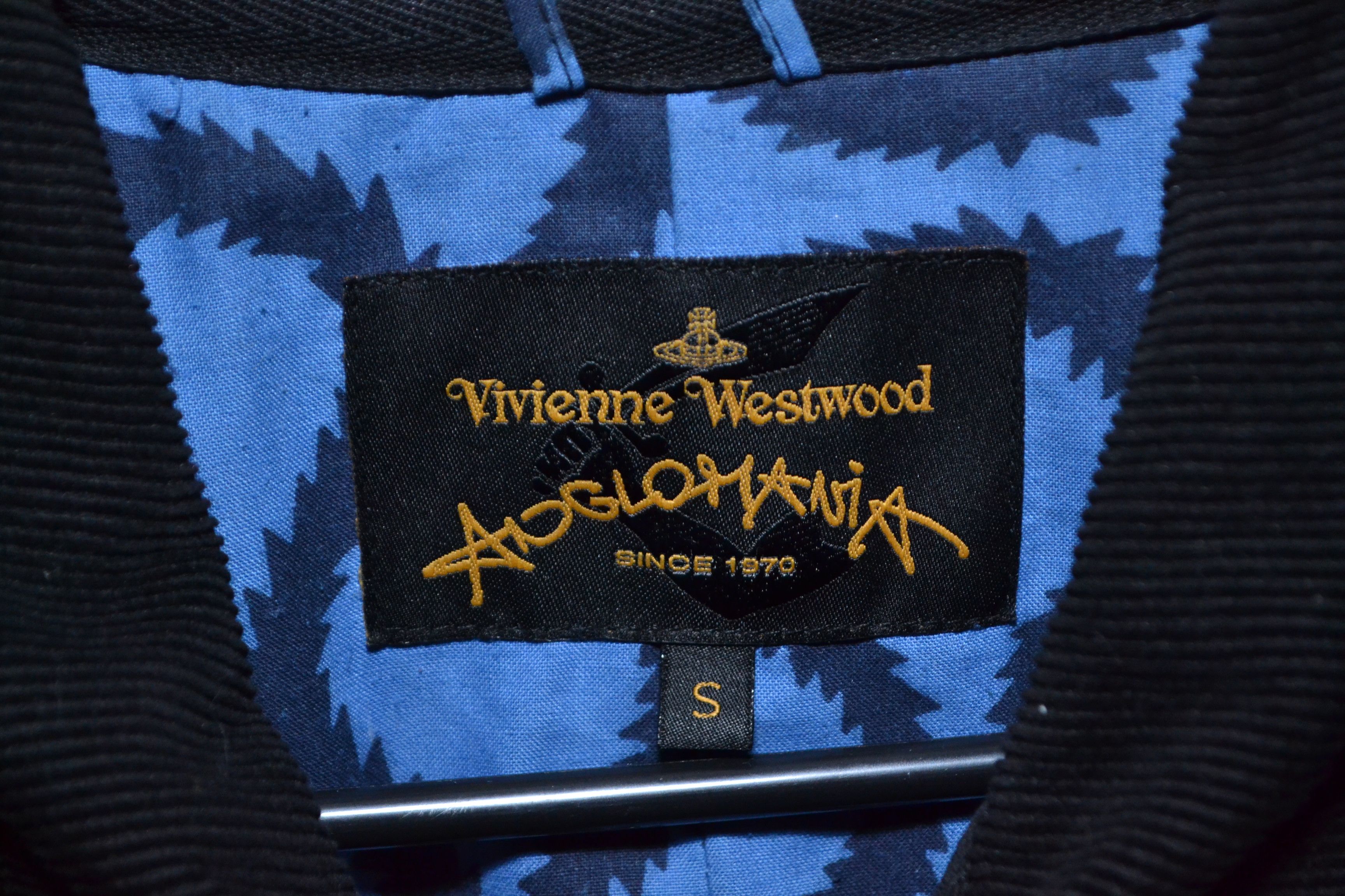 Vivienne Westwood Vivienne Westwood Denim Quilted Jacket Big Orb Logo S Size US S / EU 44-46 / 1 - 12 Thumbnail