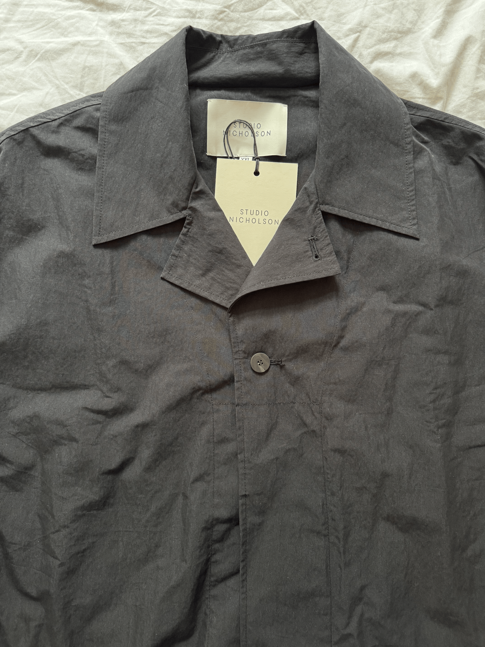 Studio Nicholson Rick Jacket Boxy Black Size US XXL / EU 58 / 5 - 1 Thumbnail