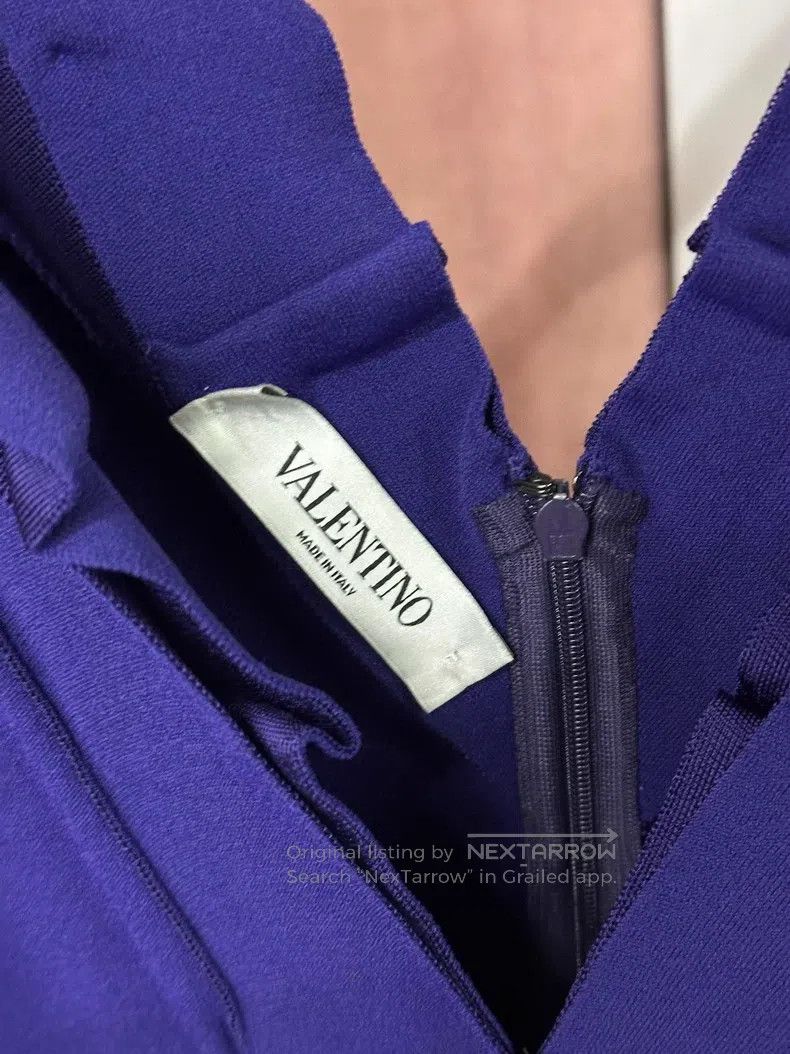 Valentino Valentino Purple sleeveless dress Size S / US 4 / IT 40 - 3 Thumbnail
